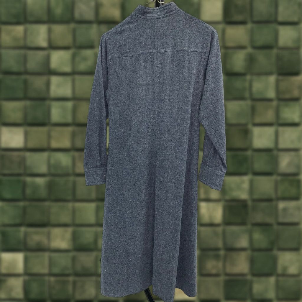 Vintage VINTAGE Designer Albert Capraro Dress VTG Wool Size 6 Gray Size XXS / US 00 / IT 34 - 1 Thumbnail