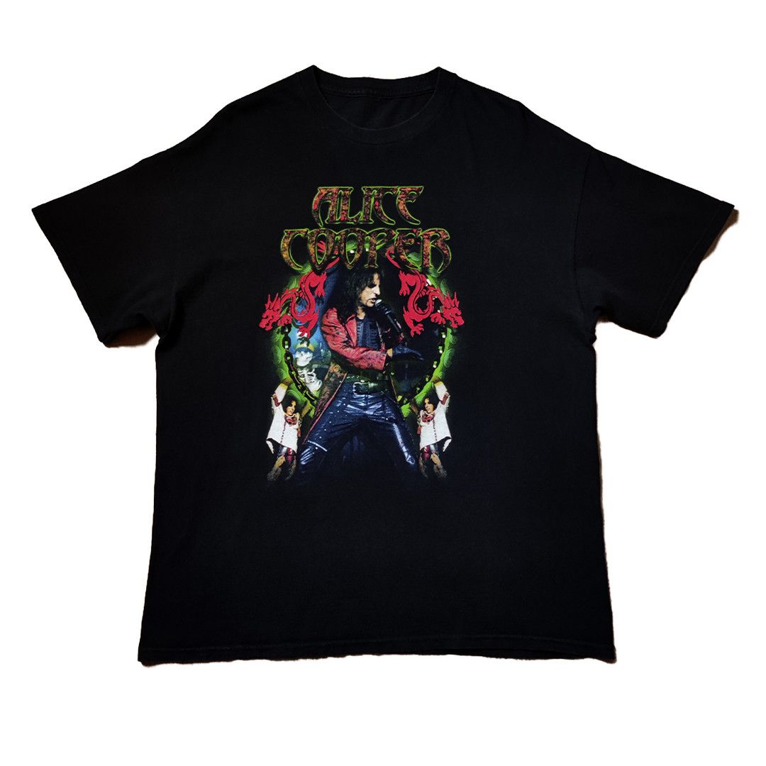 Band Tees × Vintage 2003 Alice Cooper dragon vintage tee 🐉 Size US L / EU 52-54 / 3 - 3 Thumbnail