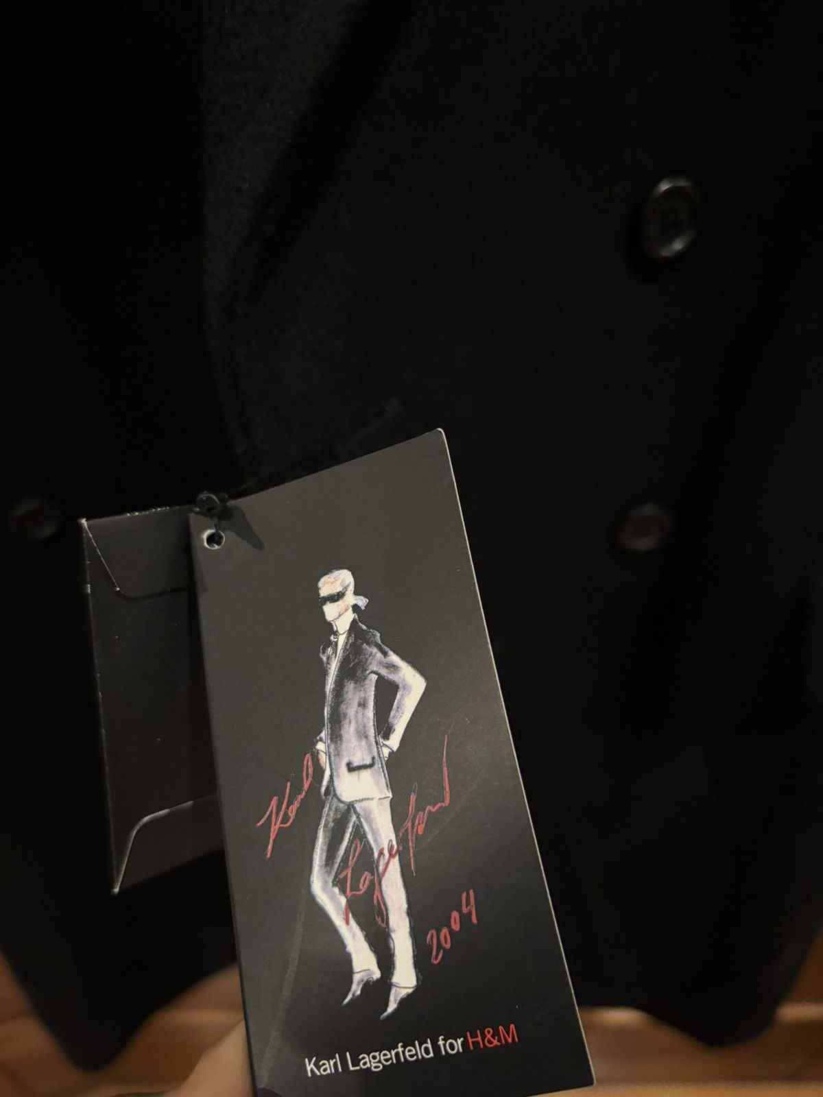 Karl Lagerfeld Karl Lagerfeld H&M double breasted coat Size US M / EU 48-50 / 2 - 2 Thumbnail