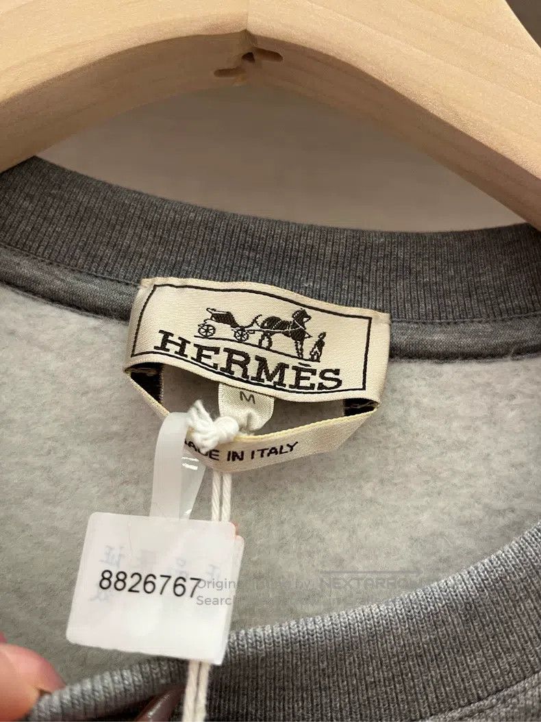 Hermes Hermes SS24 letter print crew neck pullover short sleeve T Size M / US 6-8 / IT 42-44 - 5 Thumbnail