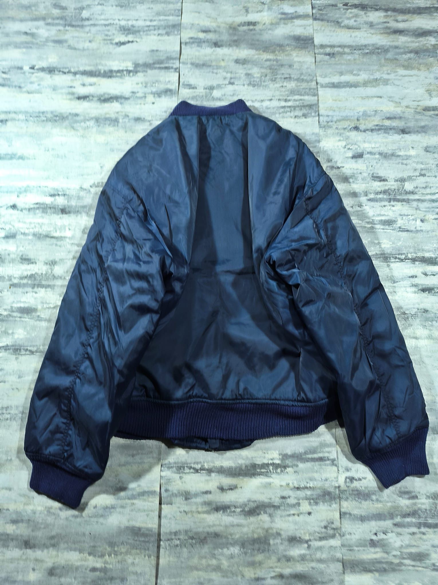 Vintage vintage 90s usa bomber jacket ma-1 flyers oversize Size US XL / EU 56 / 4 - 7 Thumbnail