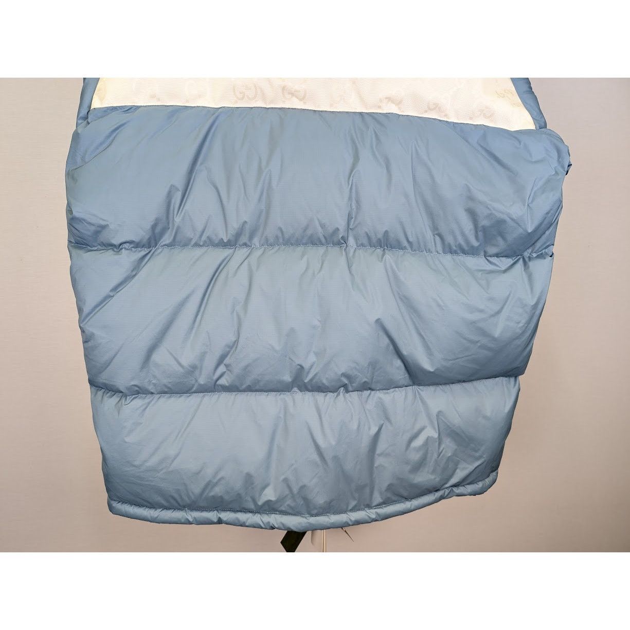 Gucci o1rshd1 Micro Nylon Ripstop Down Blouson Jacket in Blueish Size US L / EU 52-54 / 3 - 14 Thumbnail