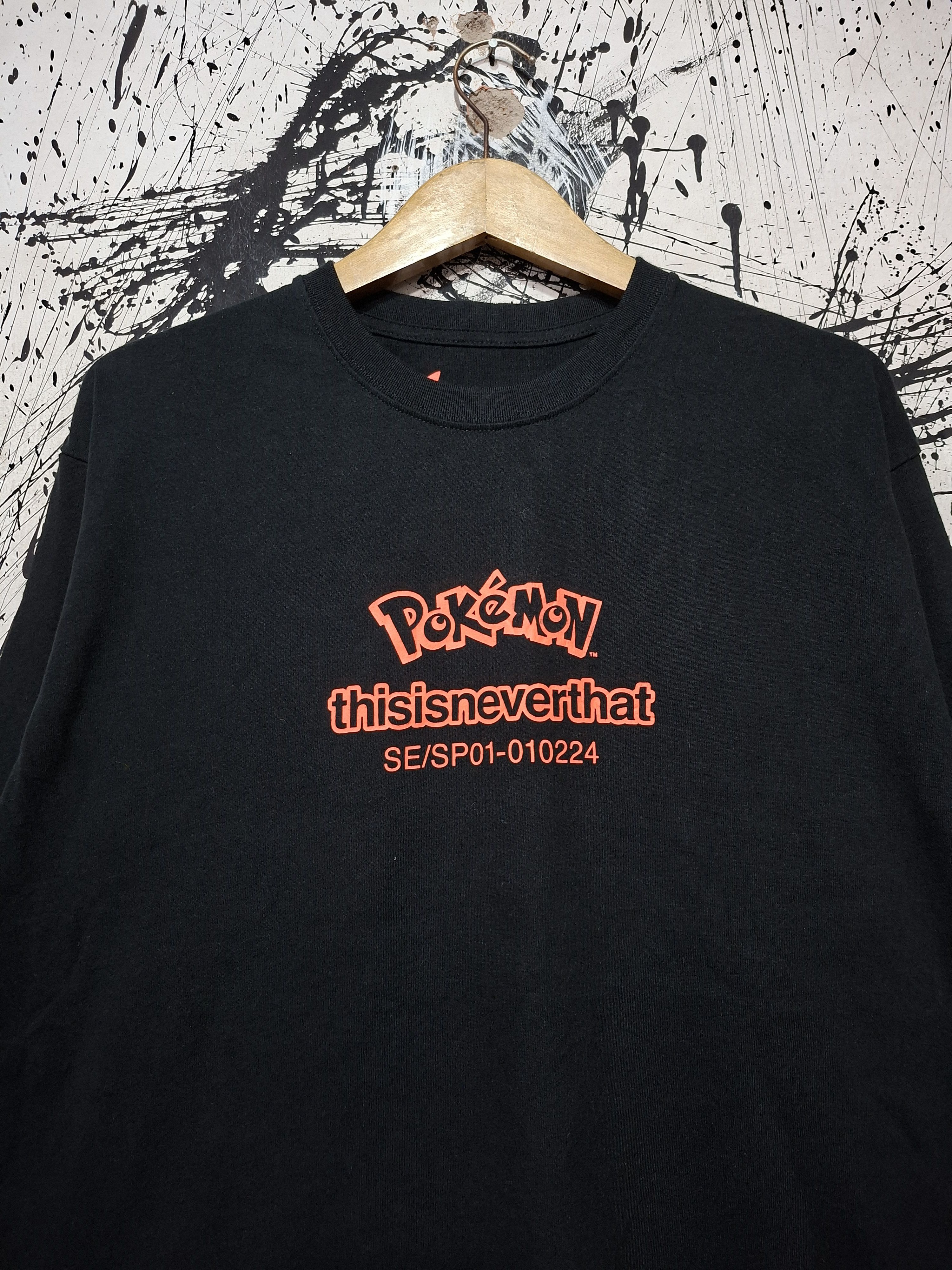 Pokemon 90'S POKEMON X THISISNEVERTHAT REVERSIBLE LONGSLEEVE Size US L / EU 52-54 / 3 - 3 Thumbnail