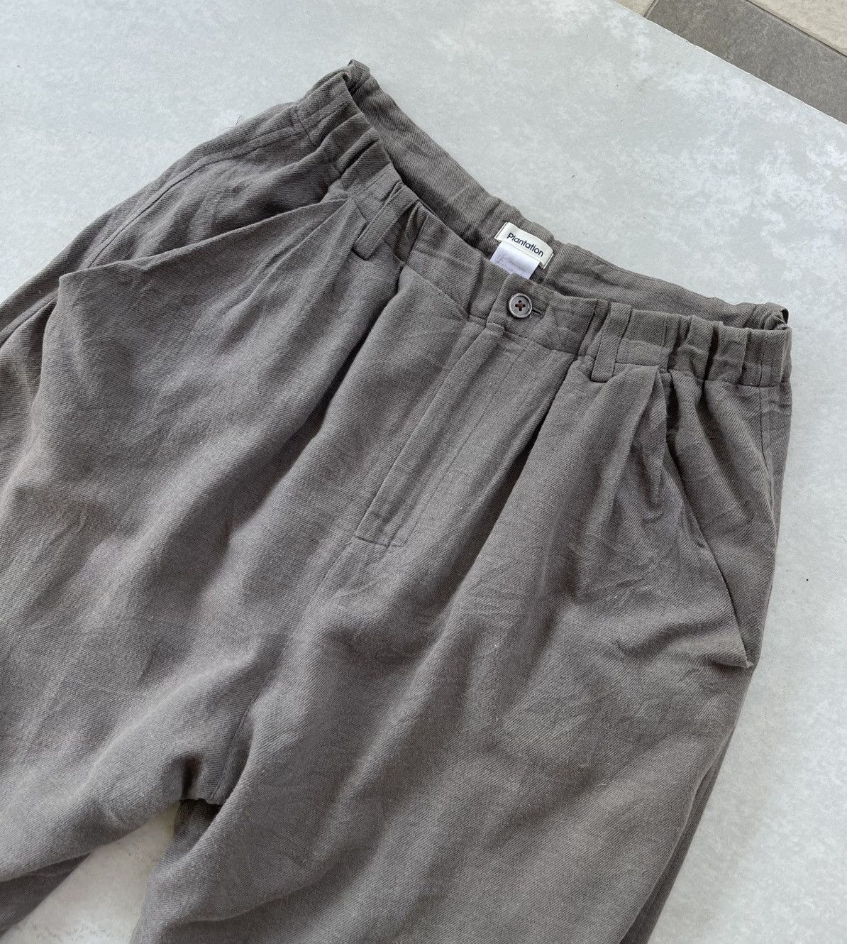 Issey Miyake 🔥Vintage 90s Issey Miyake Plantation Pants Size US 32 / EU 48 - 4 Thumbnail
