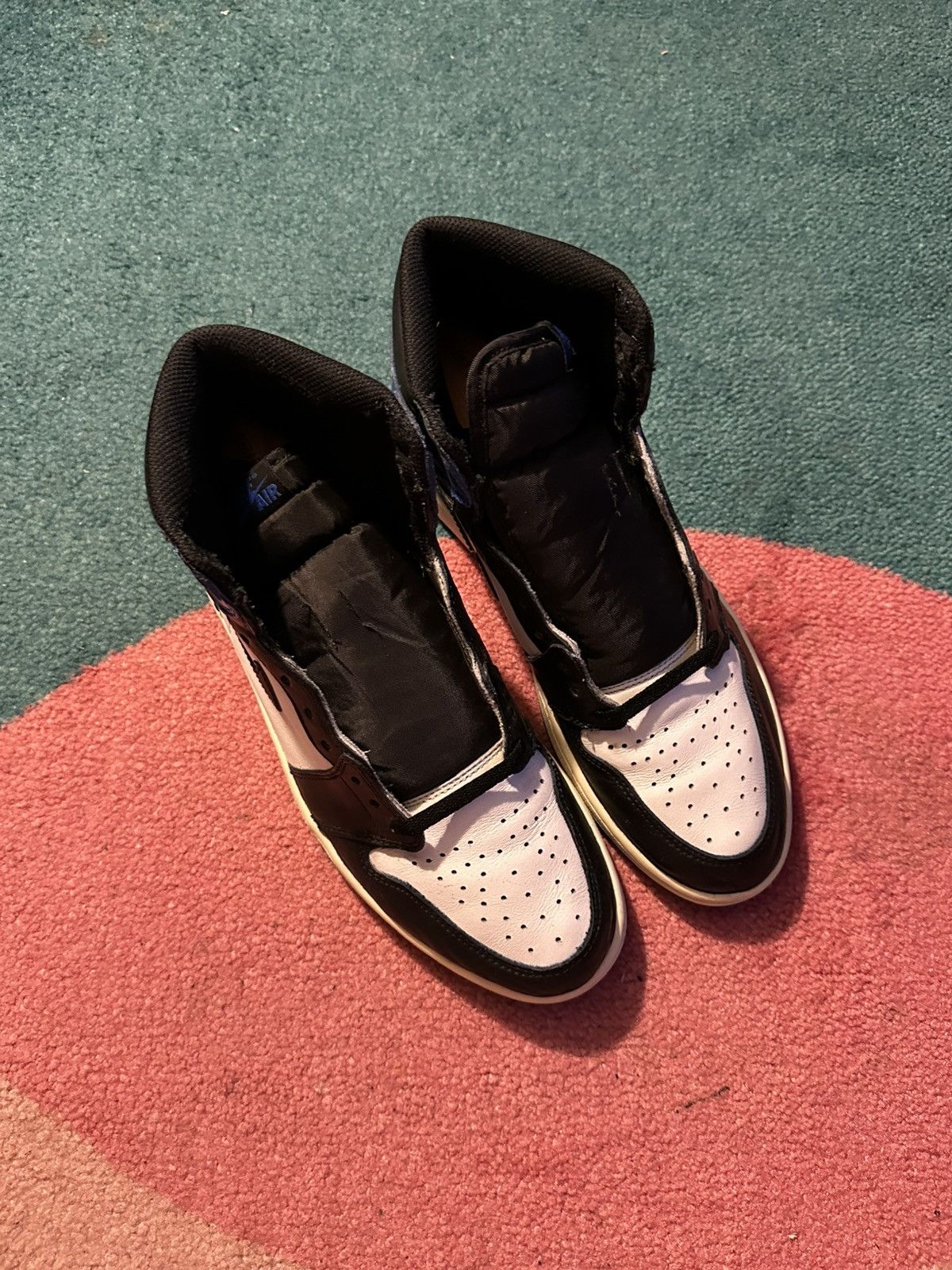 Jordan Brand Air Jordan 1 Retro High Game Royal Fragment Custom Size US 11.5 / EU 44-45 - 2 Thumbnail