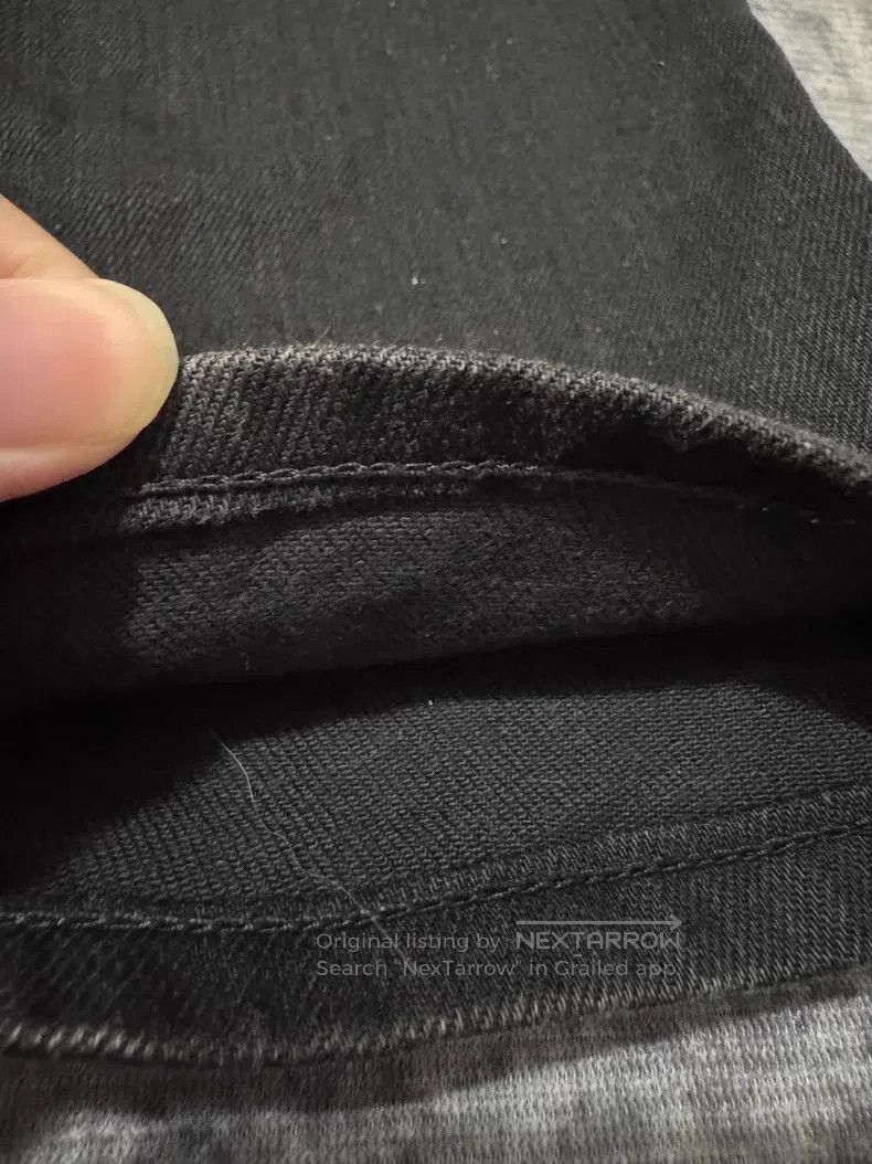 Saint Laurent Paris Saint Laurent Paris Black Basic Ankle Length Denim Jeans Size US 28 / EU 44 - 6 Thumbnail