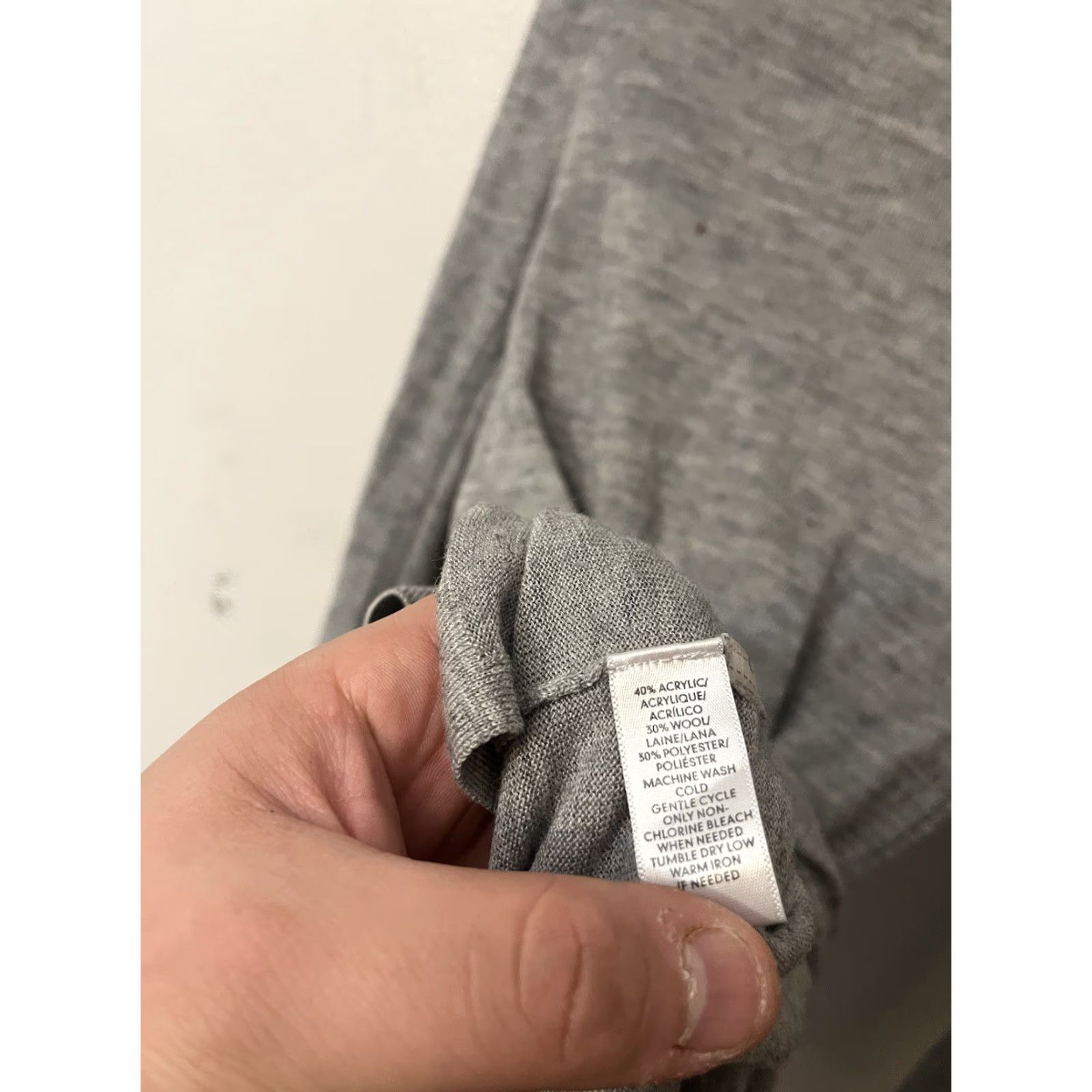 Loft LOFT Women's Cardigan Sweater Small Gray Open Button Long Sleeve Casual Workwear 100% Cotton Regular Breathable Lightweight Size S / US 4 / IT 40 - 4 Thumbnail