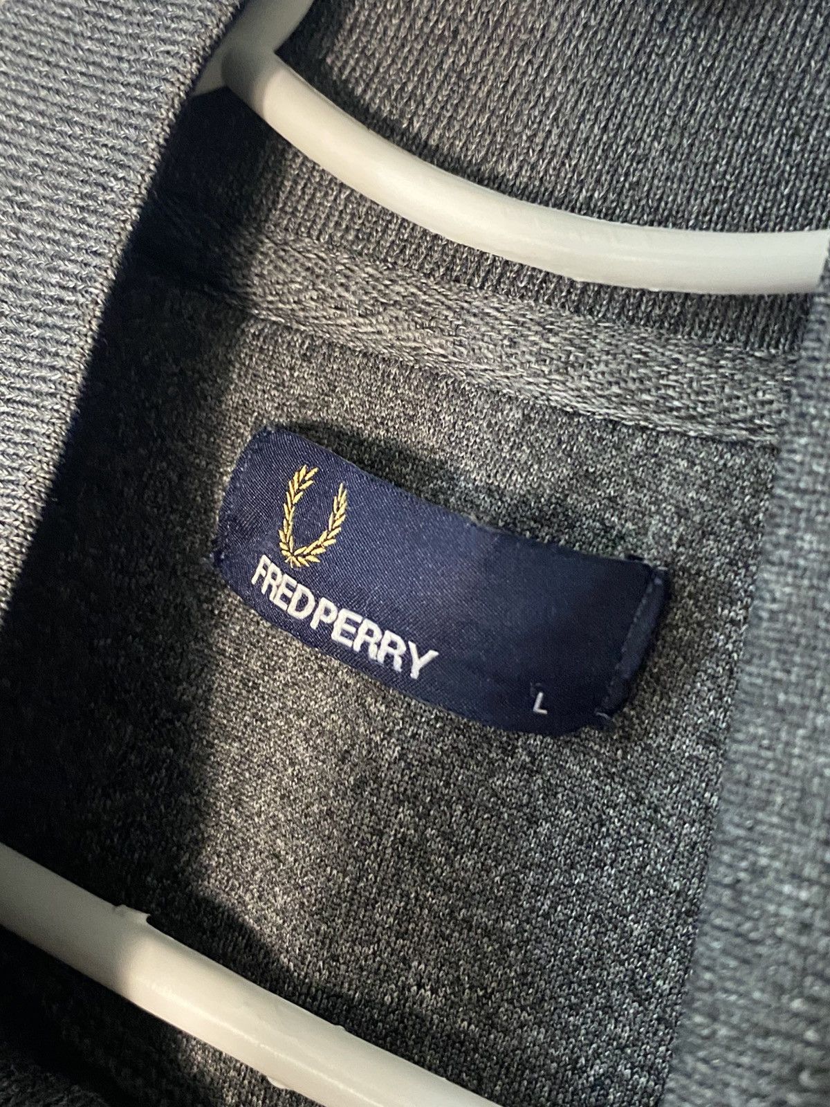 Fred Perry Fred Perry Zip Full Jacket Size L Gray Size US L / EU 52-54 / 3 - 5 Thumbnail