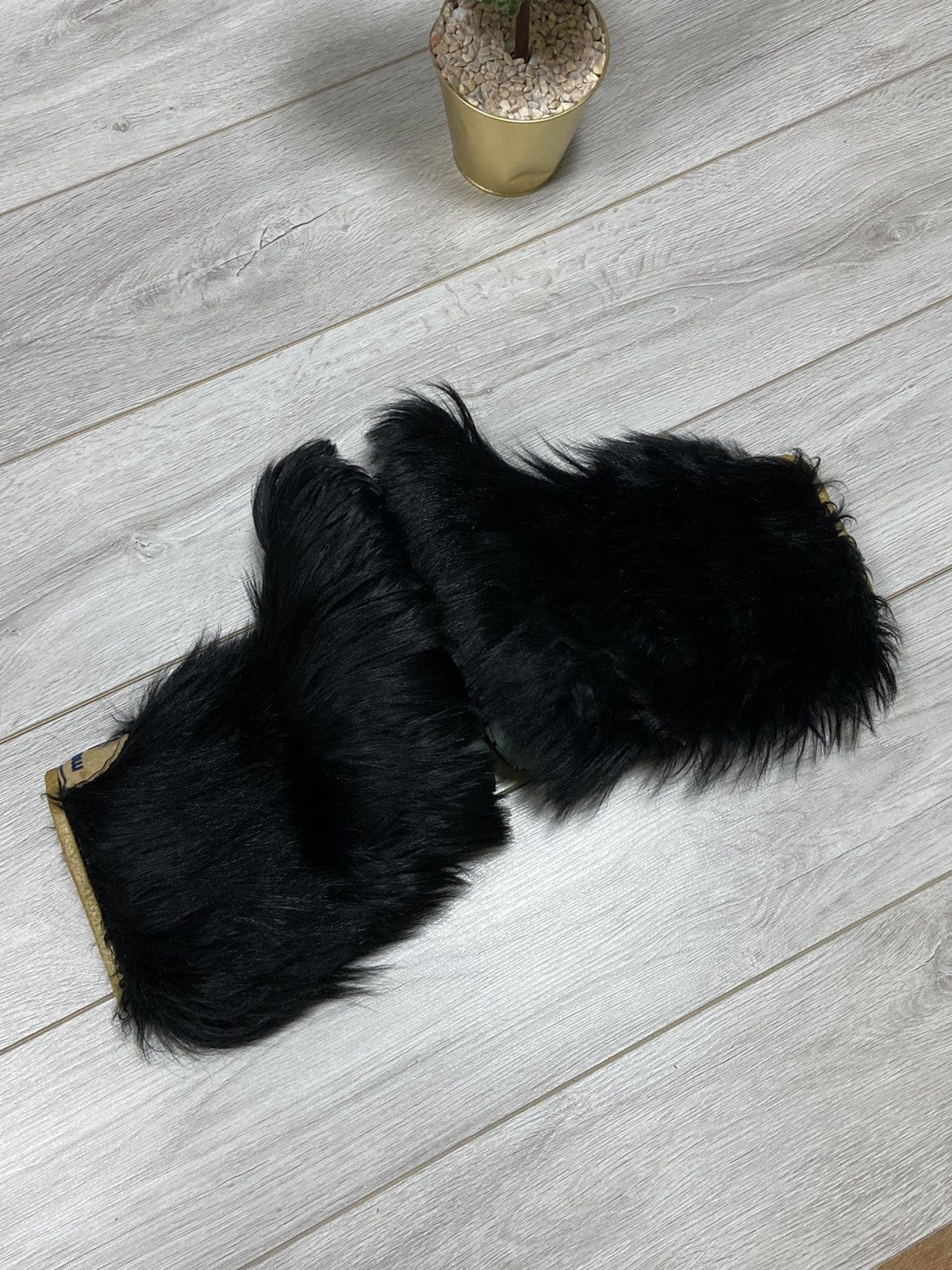 Vintage Yetty fur Italy high Y2K boots Size US 6.5 / IT 36.5 - 6 Thumbnail