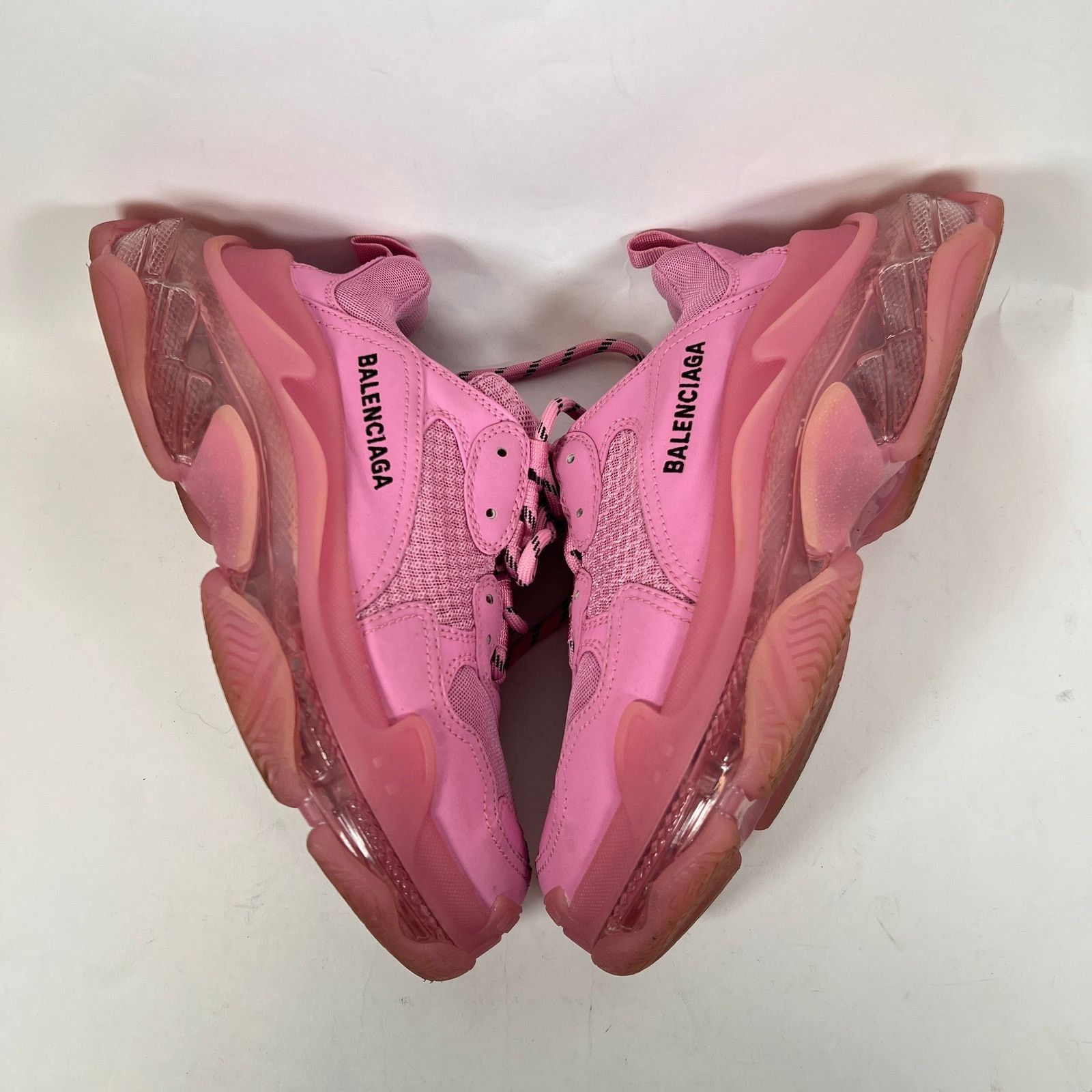 Balenciaga Pink Triple S Sneaker Size 38