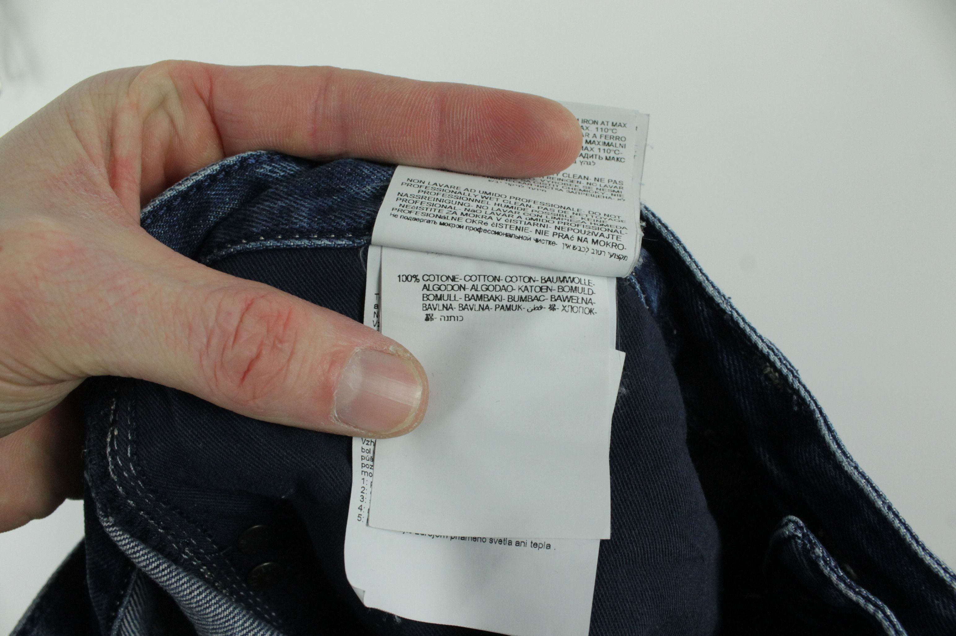 Replay Replay Newbill Blue Denim Regular Fit Jeans Men's Size US 34 / EU 50 - 11 Thumbnail