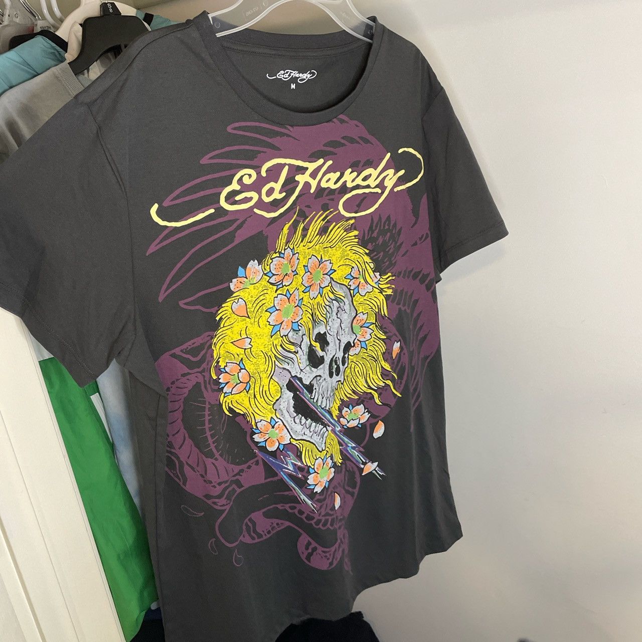 Christian Audigier × Ed Hardy Ed Hardy Skull tee Size US M / EU 48-50 / 2 - 1 Thumbnail