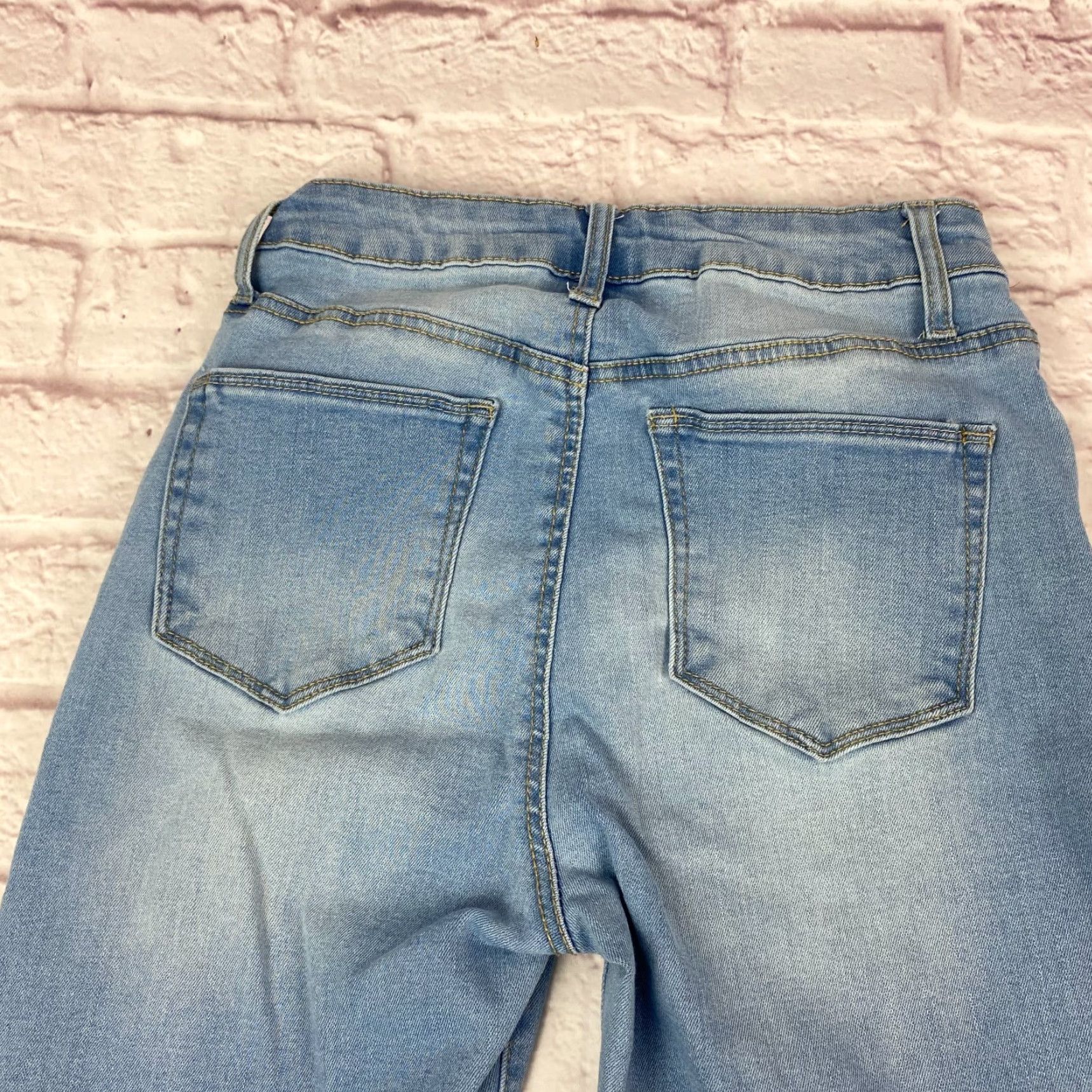 Denime Wax Jeans Womens Size 7 Blue Mid Rise Bootcut Stretch Denim Size 28" / US 6 / IT 42 - 4 Thumbnail