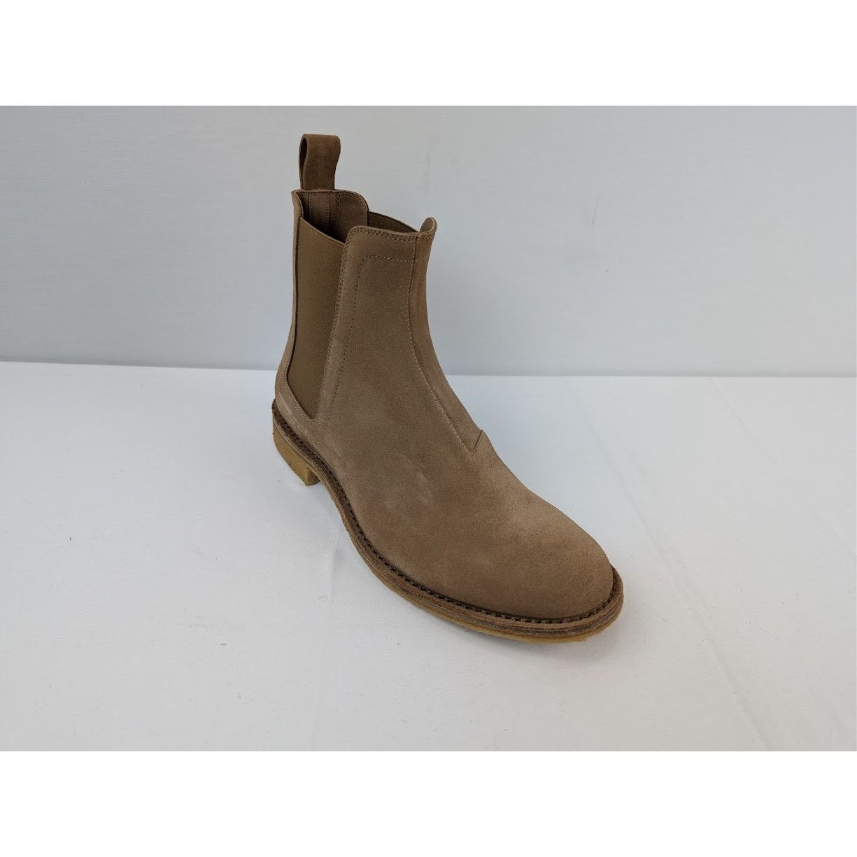 Bottega Veneta o1rshd1 Suede Chelsea Boots in Light Brown Size US 8 / EU 41 - 3 Thumbnail