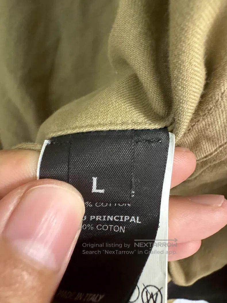 Vetements VETEMENTS Plaid Patchwork Khaki Destroyed Fringe Harringto Size US L / EU 52-54 / 3 - 6 Thumbnail