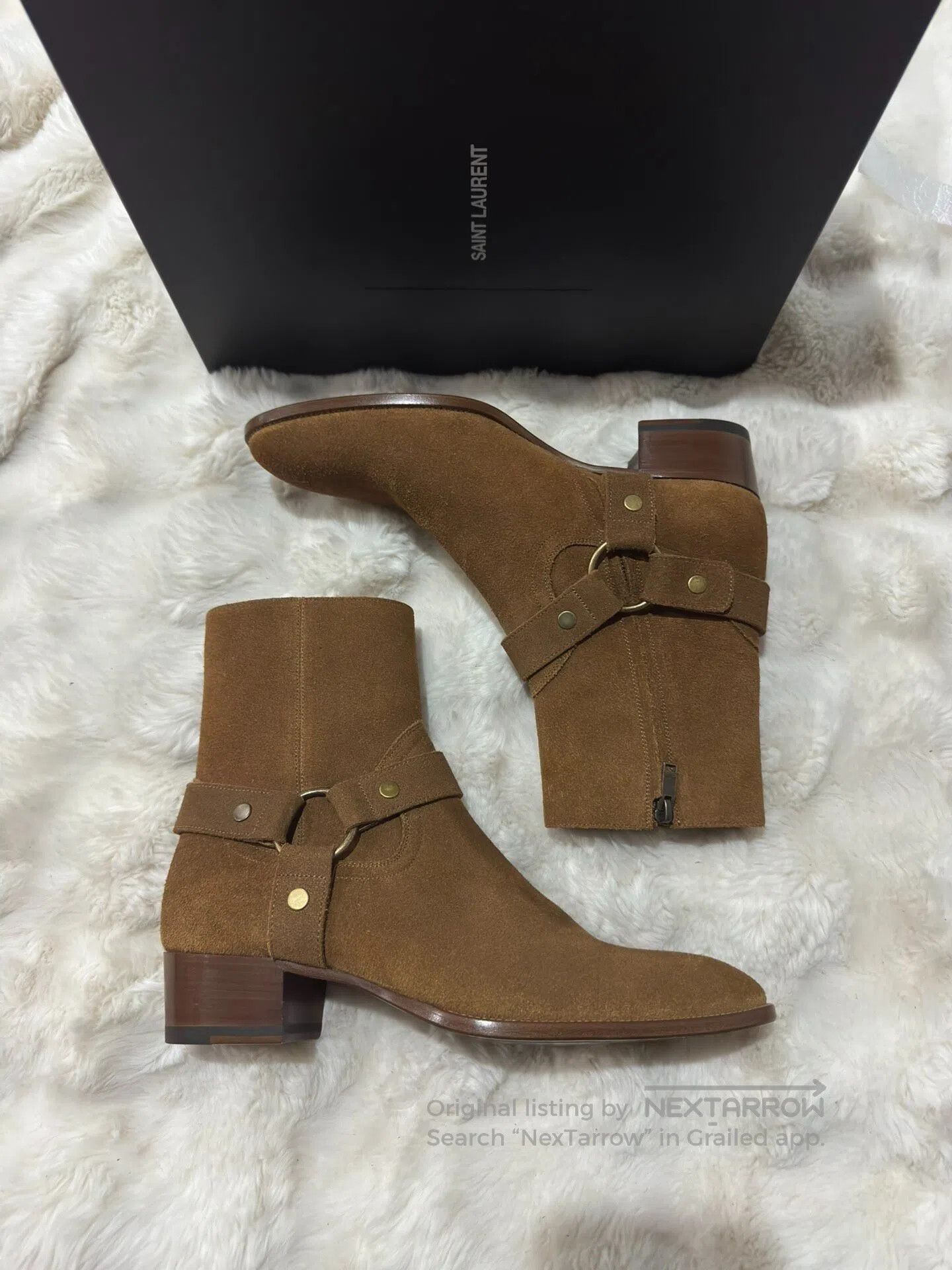 Saint Laurent Paris Saint Laurent Paris Chelsea boots| Size US 10 / EU 43 - 1 Thumbnail