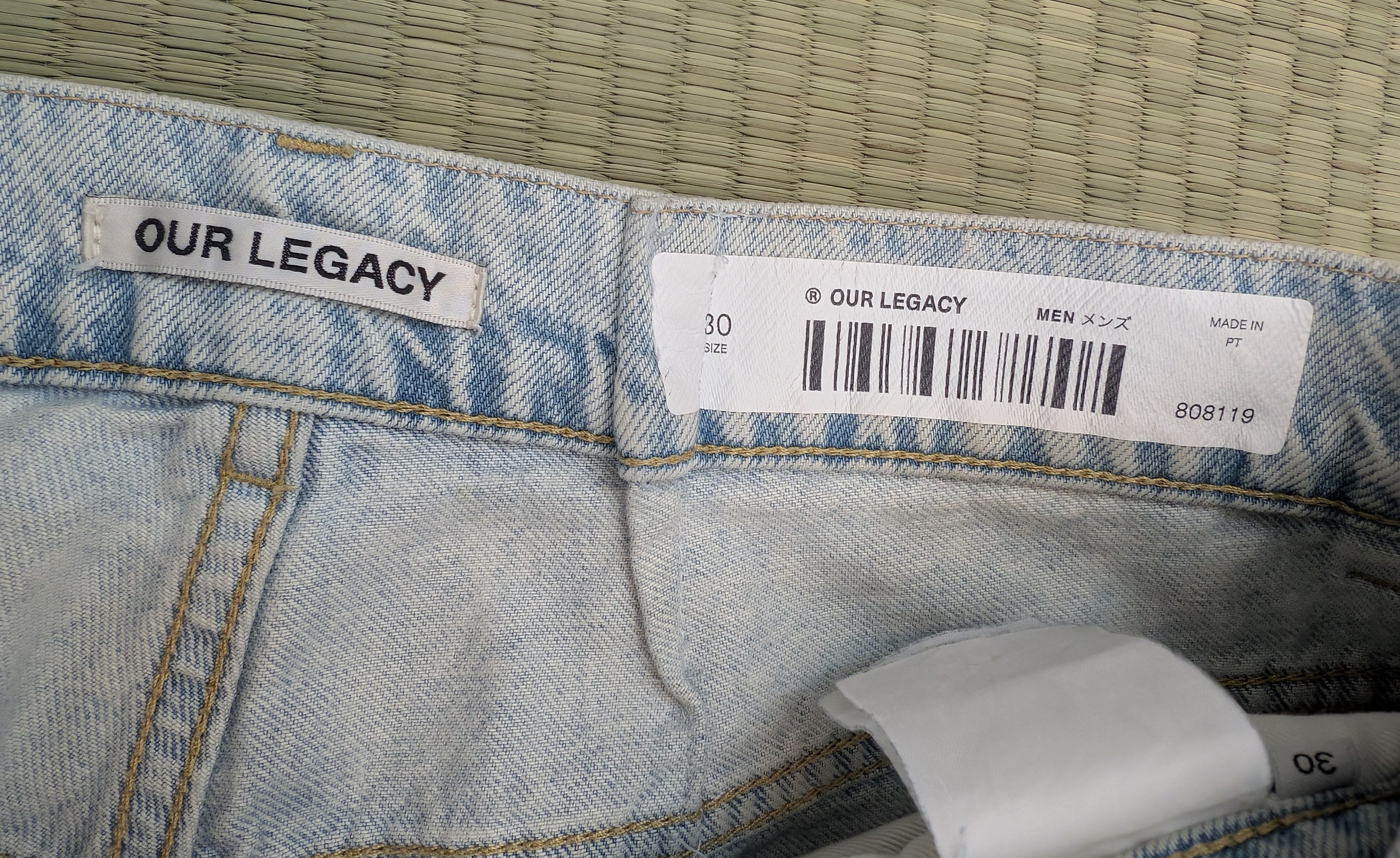 Our Legacy Our Legacy Extended Third Cut Jeans Faded Men's Size 30 x 27 Size US 30 / EU 46 - 3 Thumbnail