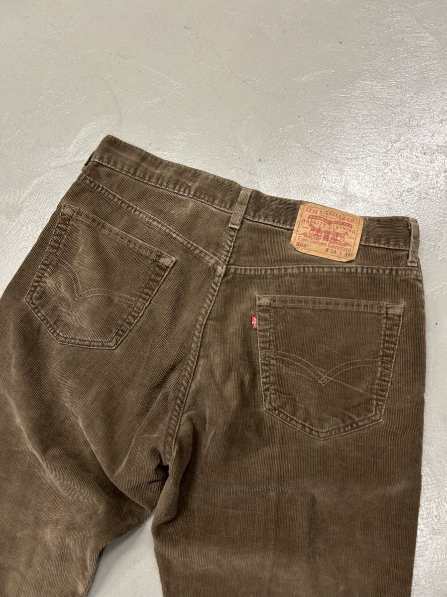 Levi's Vintage Levi’s 505 Brown Corduroy Pants Size US 34 / EU 50 - 3 Thumbnail