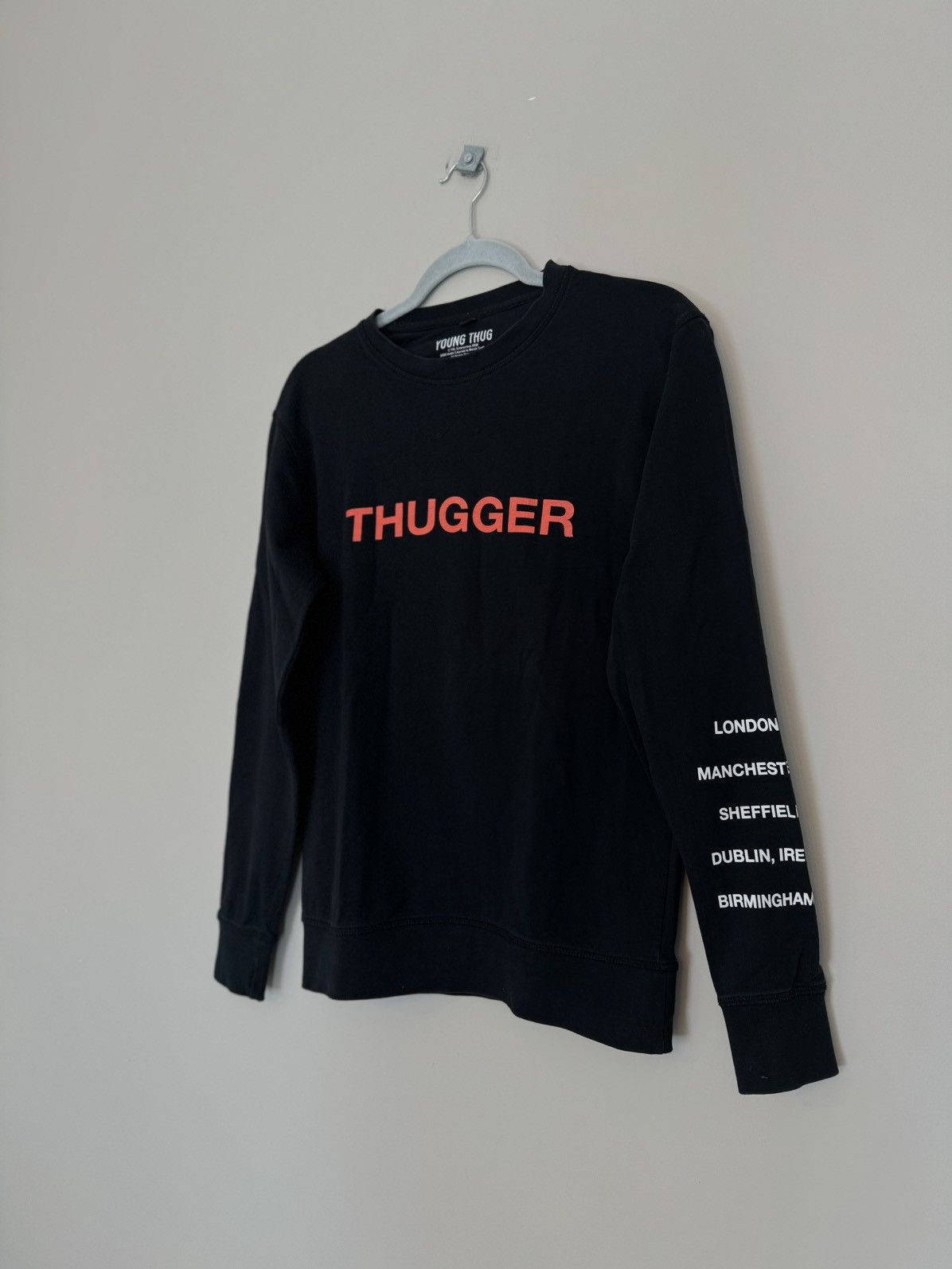 Vintage Young Thug Thugger Merch concert tour sweatshirt rap y2k Size US S / EU 44-46 / 1 - 4 Thumbnail