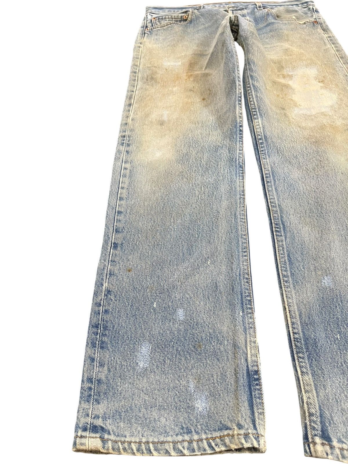 LVC × Levi's × Levi's Vintage Clothing Vintage Levi’s 501 Mudwash Reconstructed Denim Size US 34 / EU 50 - 3 Thumbnail