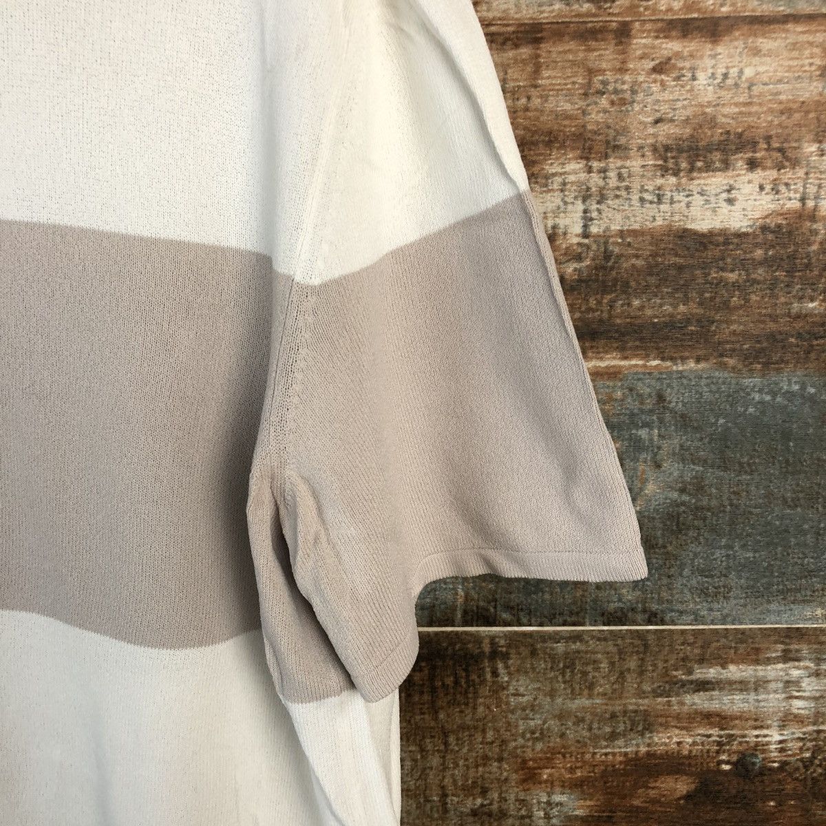 Hermes DL Hermes Paris vintage made in italy White Knitwear #C576 Size US S / EU 44-46 / 1 - 8 Thumbnail