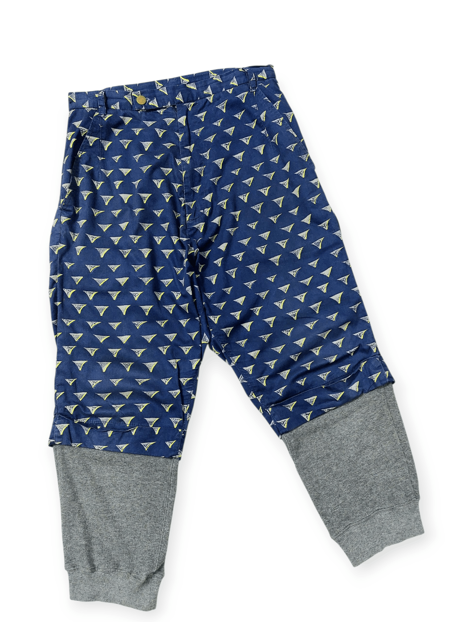 mercibeaucoup Issey Miyake Mercibeaucoup Drop Crotch Printed Pants Size US 29 - 2 Thumbnail