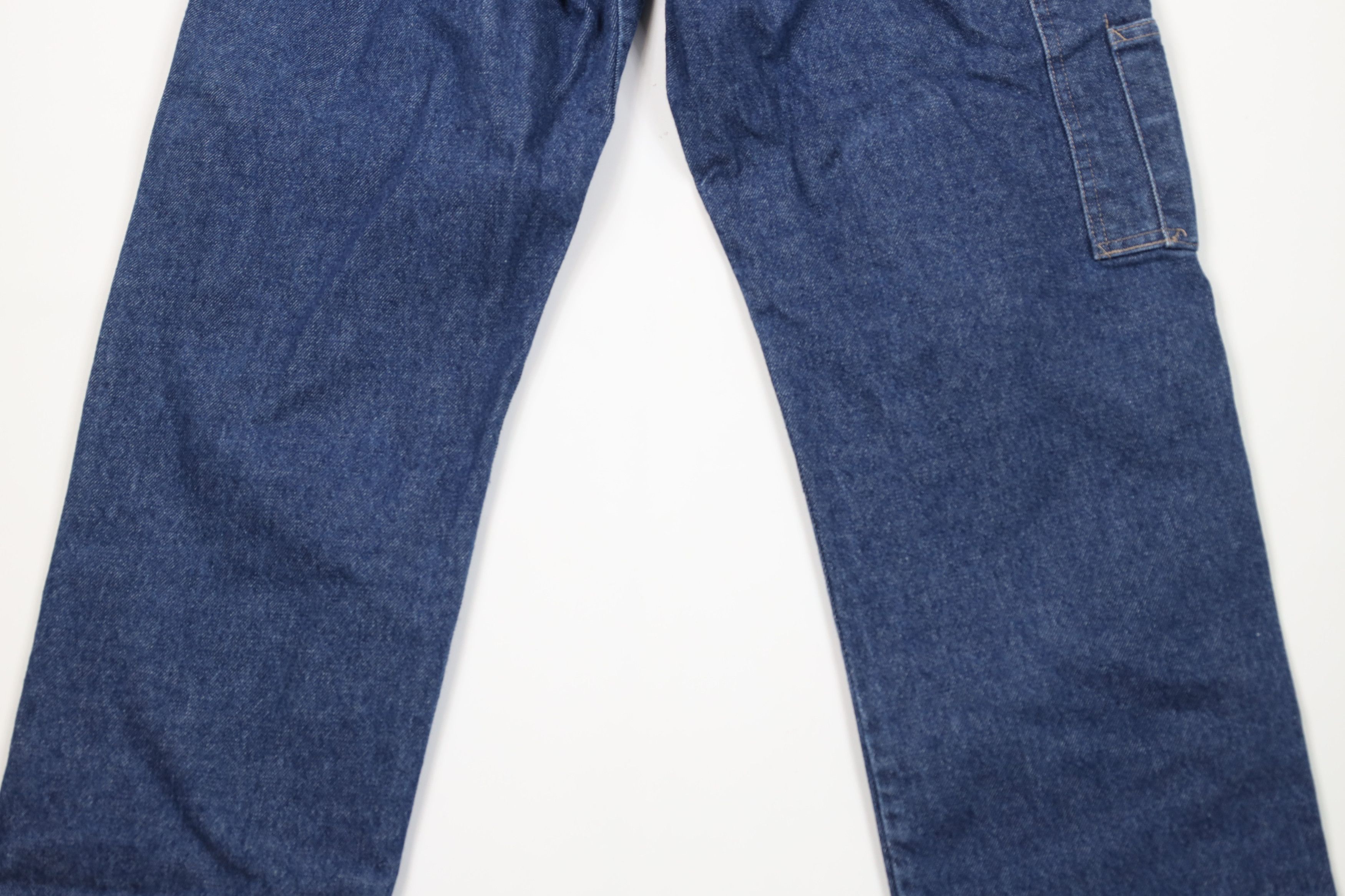 Bulwark Bulwark FR Fire Flame Resistant Dungaree Wide Leg Jeans Blue Size US 34 / EU 50 - 10 Thumbnail