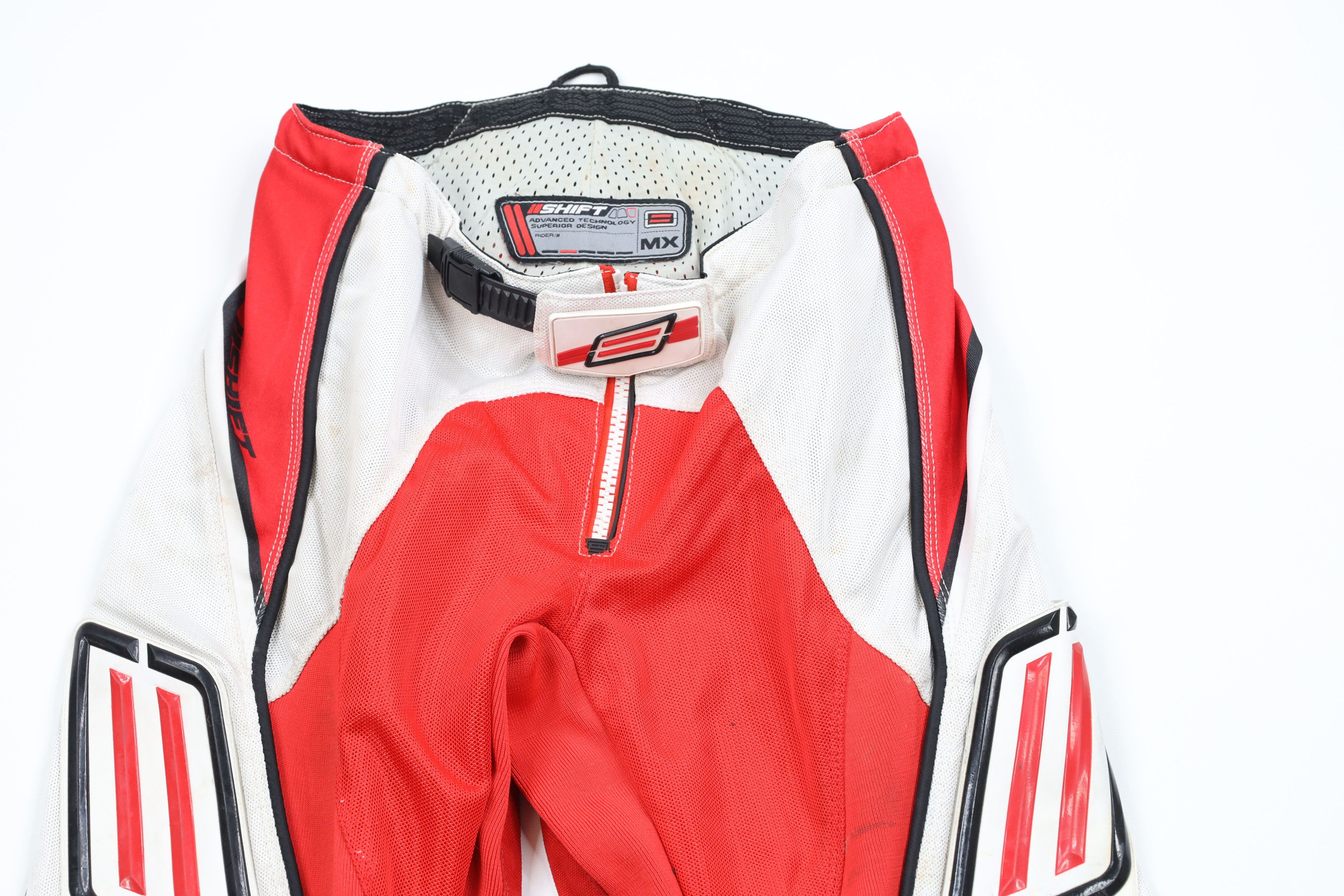 Vintage Vintage Streetwear Padded Motocross Racing Moto Pants Red Size US 32 / EU 48 - 2 Thumbnail
