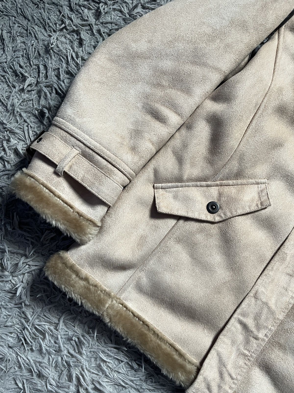 Tornado Mart vintage fur bomber Size US L / EU 52-54 / 3 - 3 Thumbnail