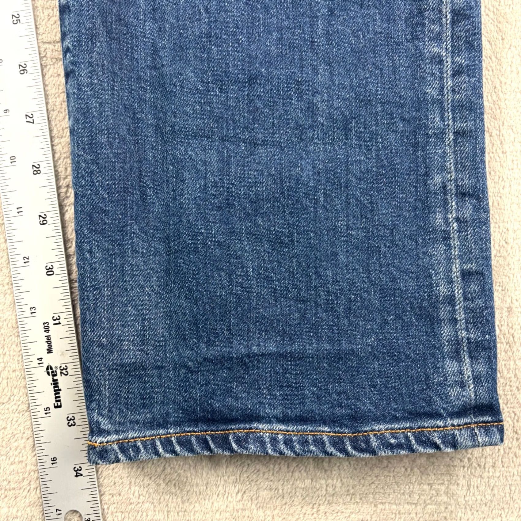 Imogene + Willie Imogene + Willie Barton Slim Denim Jeans Men 40x34 Blue Mid Rise Medium Wash Size US 40 / EU 56 - 7 Thumbnail