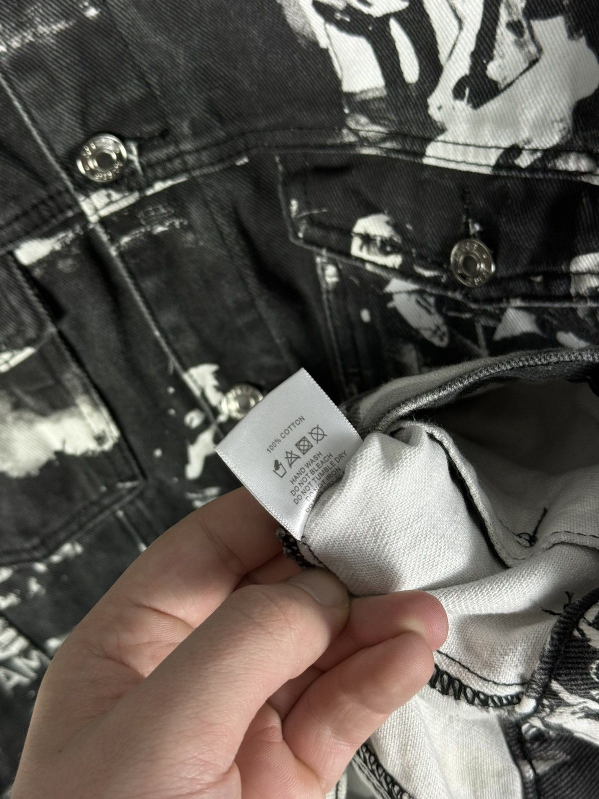 Jaded London Jaded London All Art Rock Band Jacket Denim Men’s Size S Size US S / EU 44-46 / 1 - 15 Thumbnail