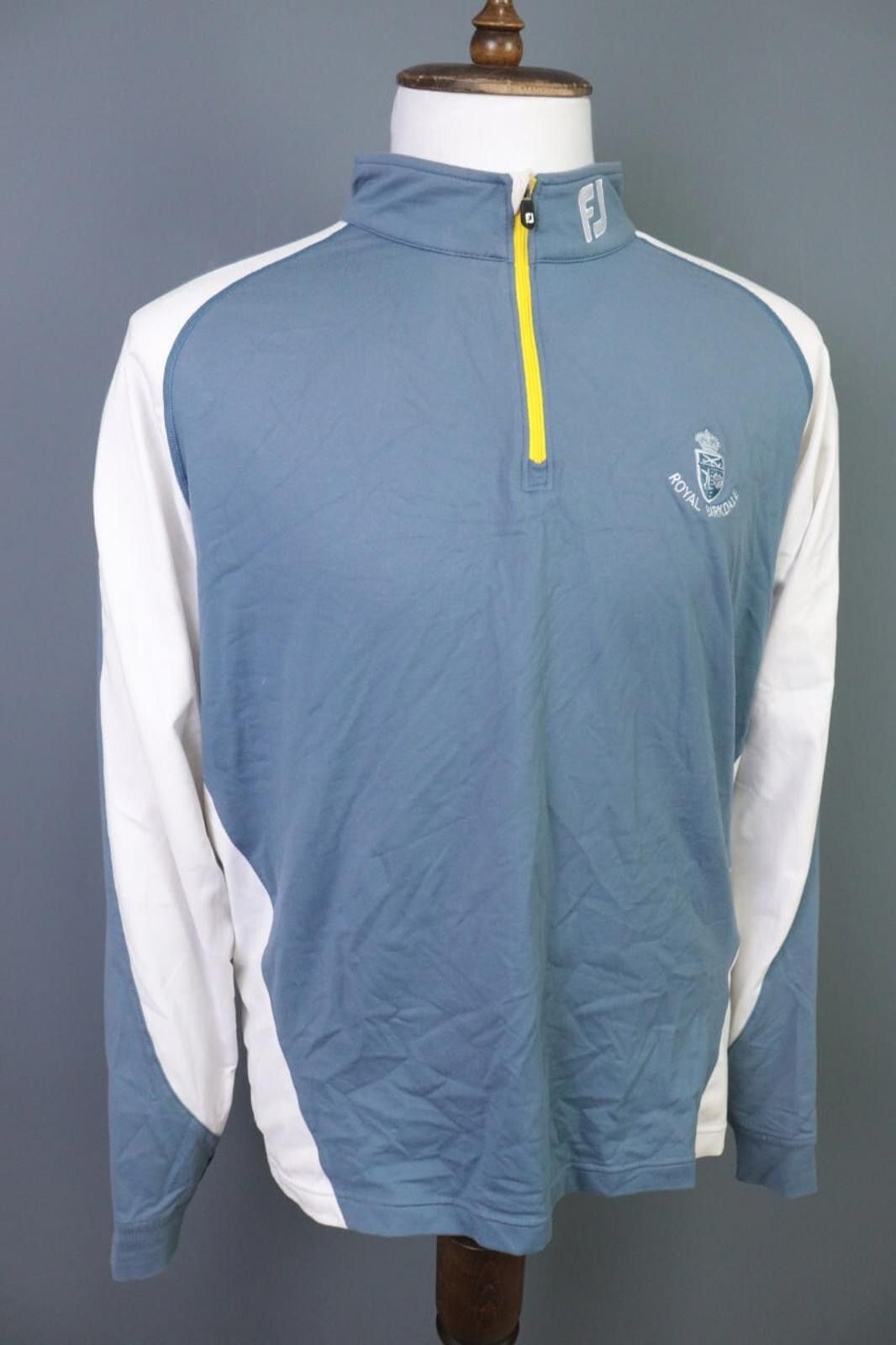 Footjoy RARE FJ Foot Joy Royal Birkdale Sweater Track Top Size L Size US M / EU 48-50 / 2 - 7 Thumbnail