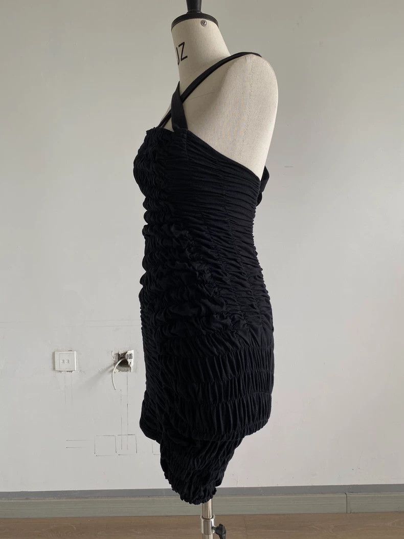 Comme des Garcons Comme Des Garcons Super-heavy stretch-pleated asymmetric d Size S / US 4 / IT 40 - 7 Thumbnail