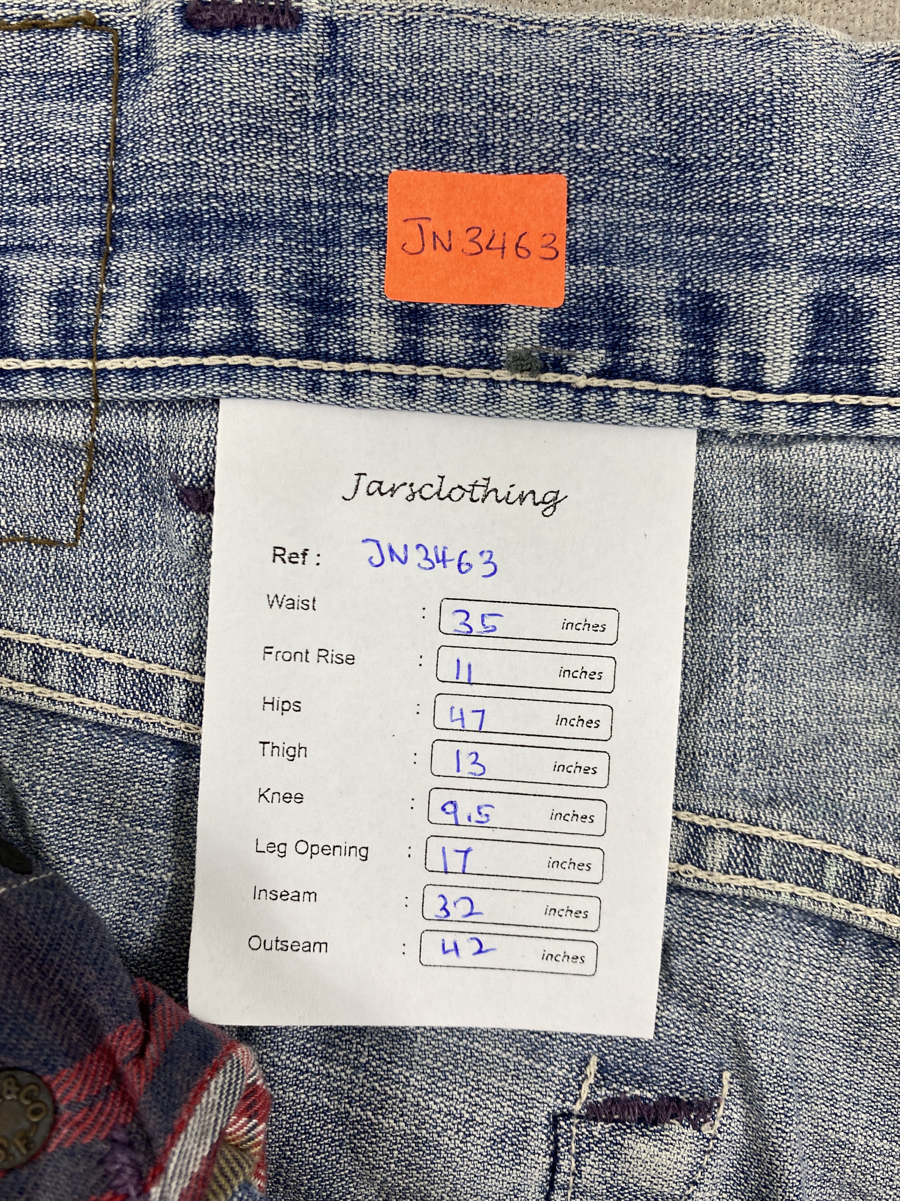 Levi's Distressed Vintage Levi's 503 Cargo Jeans 35x32 Denim-JN3463 Size US 35 - 8 Thumbnail