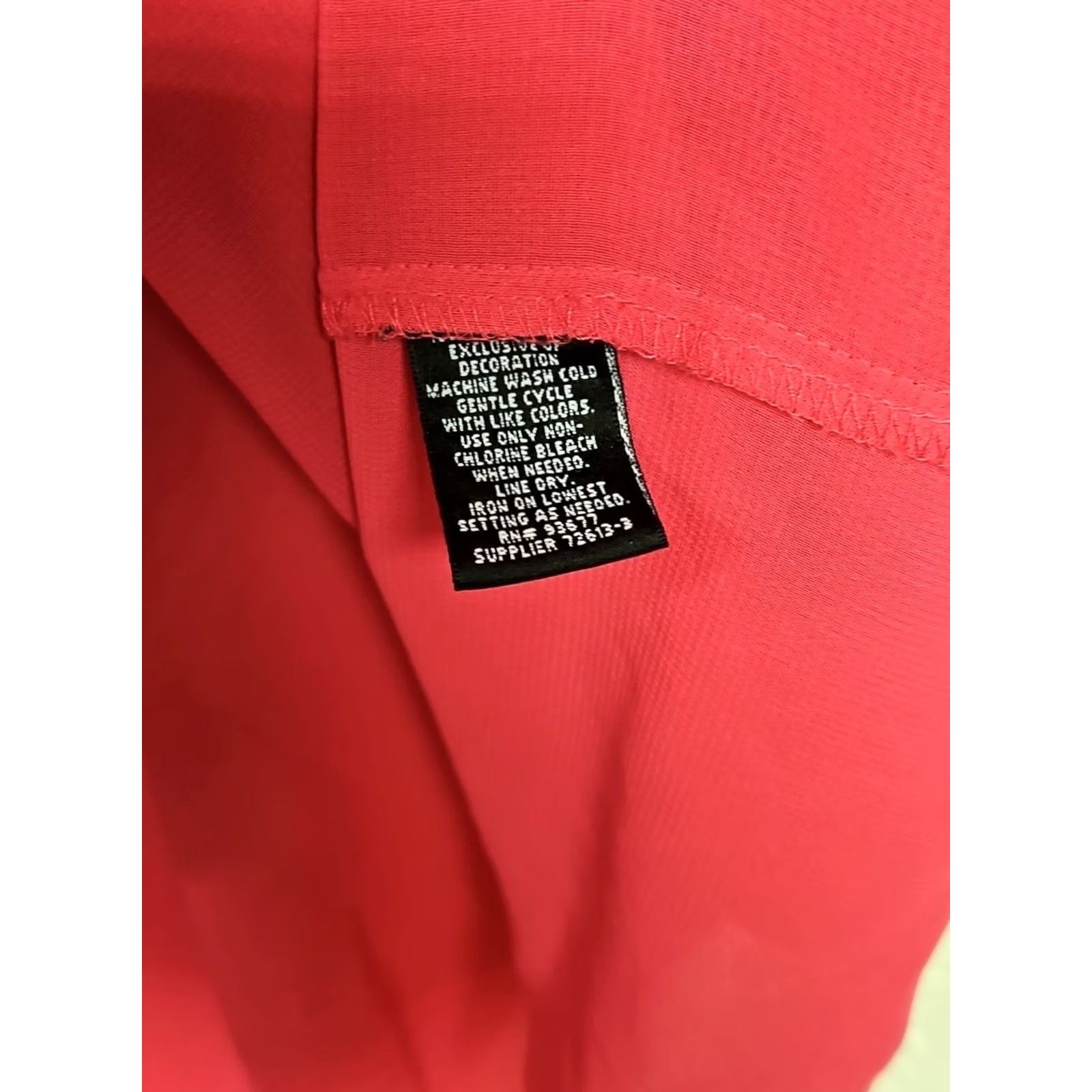 Nicole Miller Nicole Miller Blouse Shirt Women M Pink Lace Chiffon Sleeveless High Crew Camisole Feminine FlowY Body Size M / US 6-8 / IT 42-44 - 5 Thumbnail