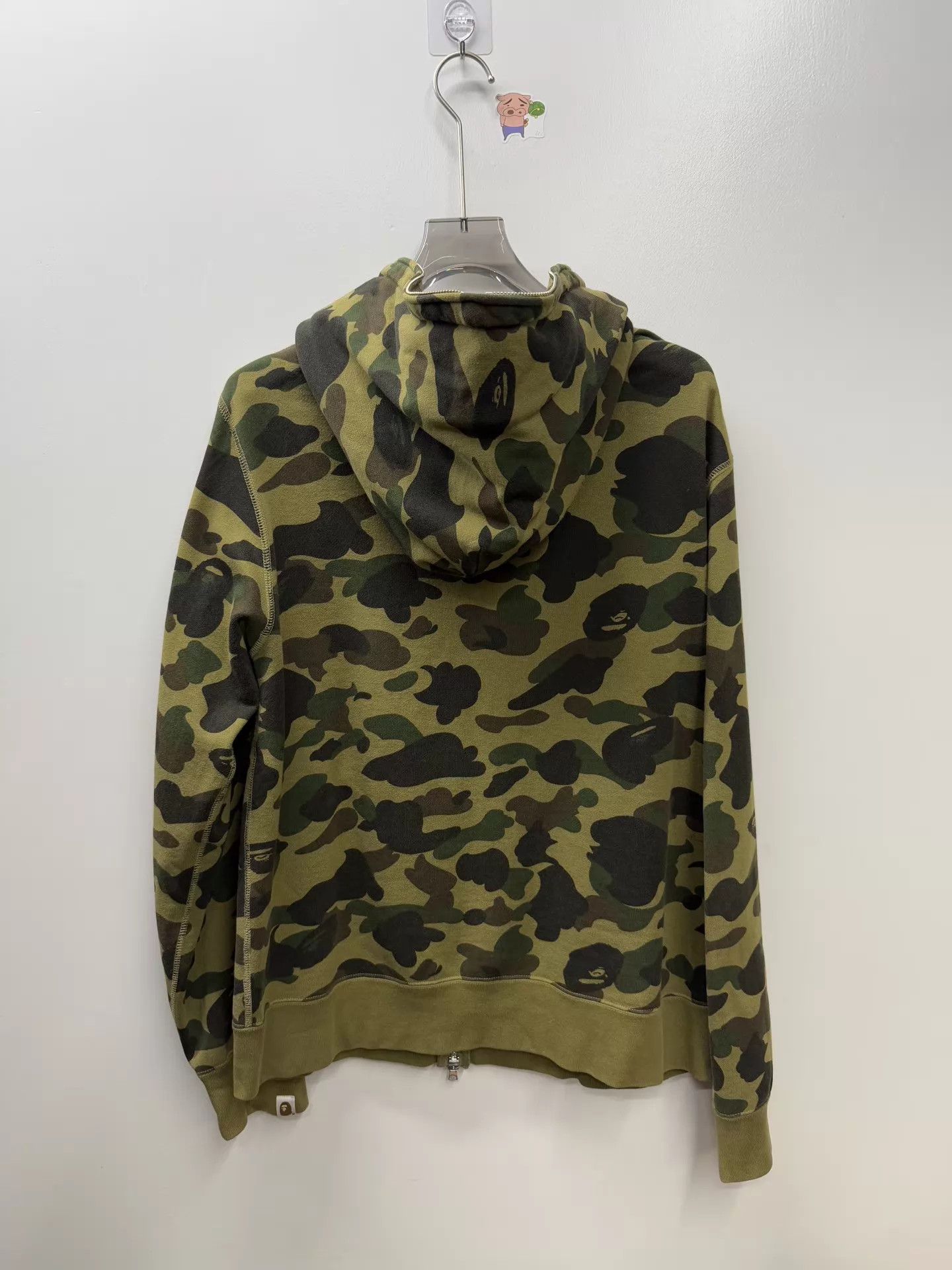 Bape Bape Classic Green Camo Zip Hoodie XL Size XL / US 12-14 / IT 48-50 - 4 Thumbnail