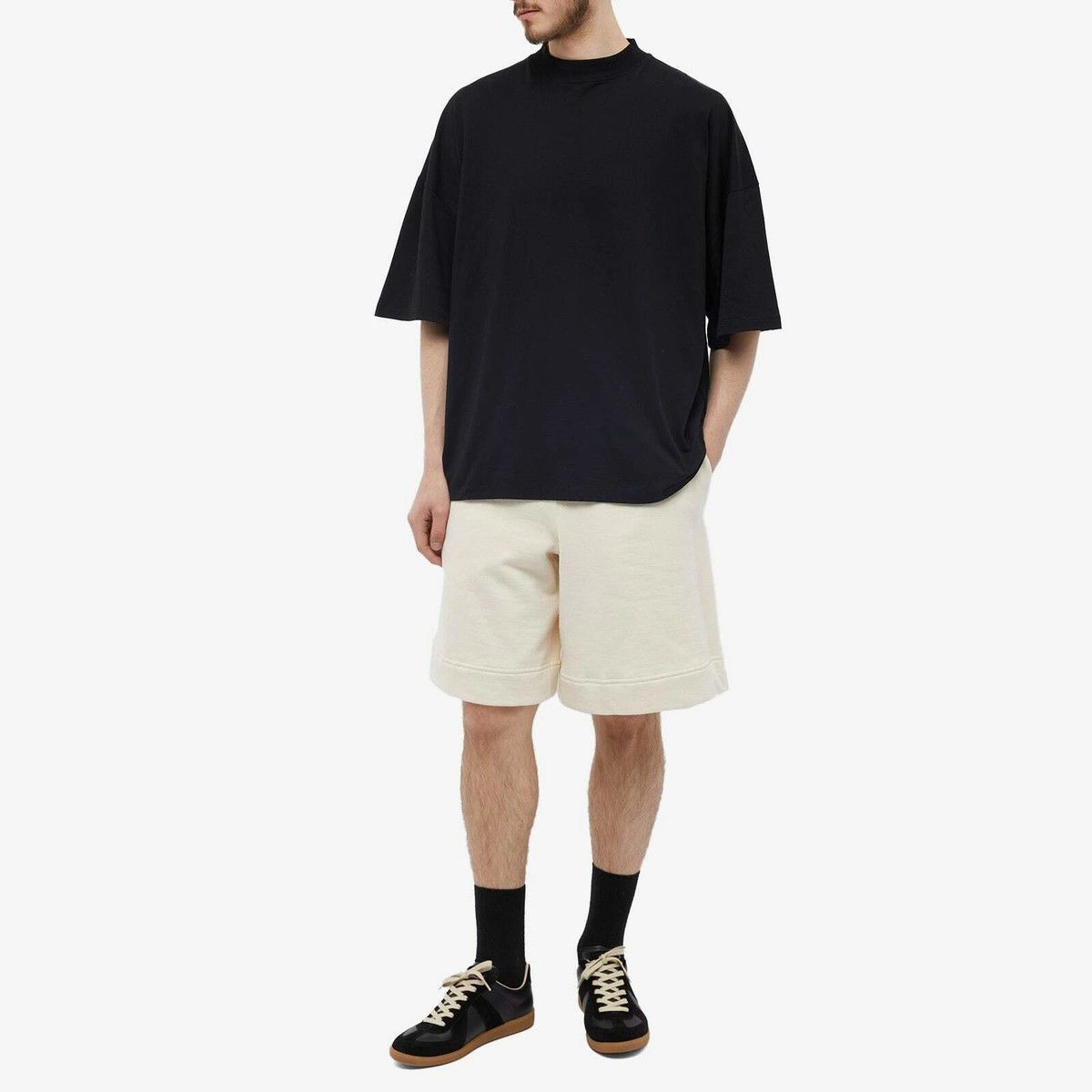 Jil Sander o1mt1gz0426 Short in Beige Size US 32 / EU 48 - 4 Thumbnail