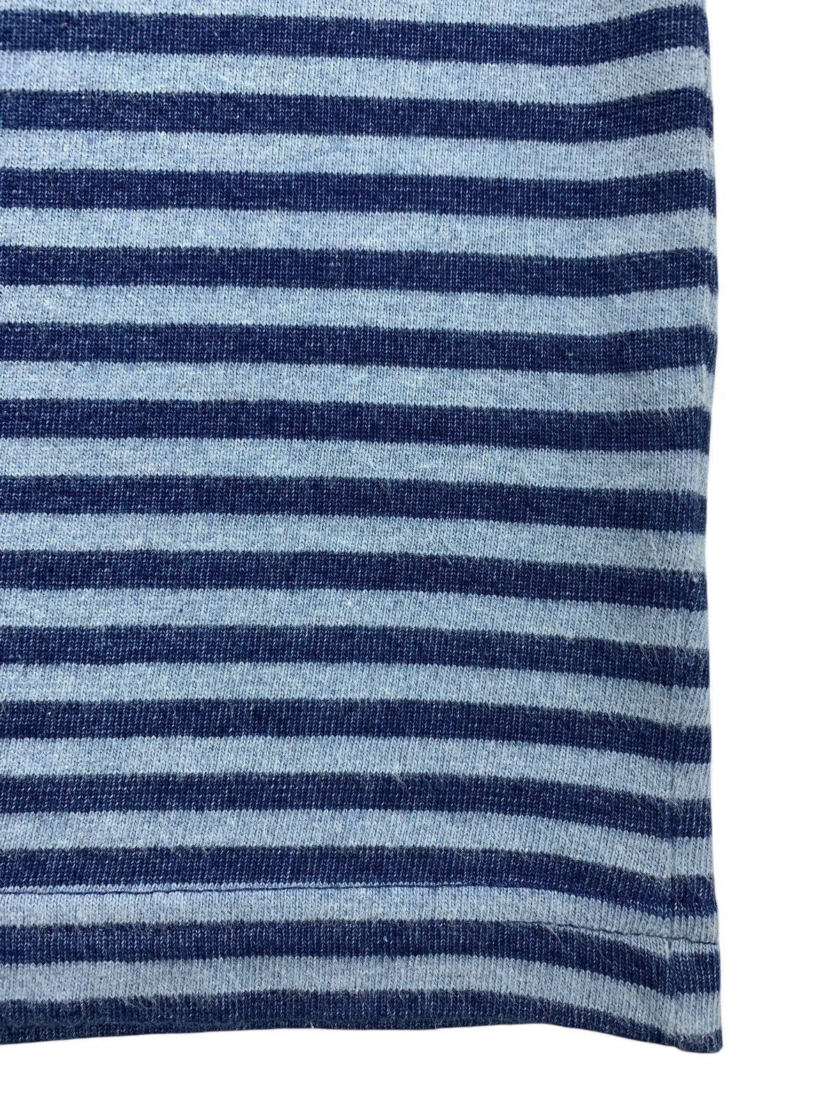 Gianfranco Ferre × Japanese Brand × Vintage Vintage 90s GIANFRANCO FERRE Small spellout stripe tee Size US L / EU 52-54 / 3 - 7 Thumbnail