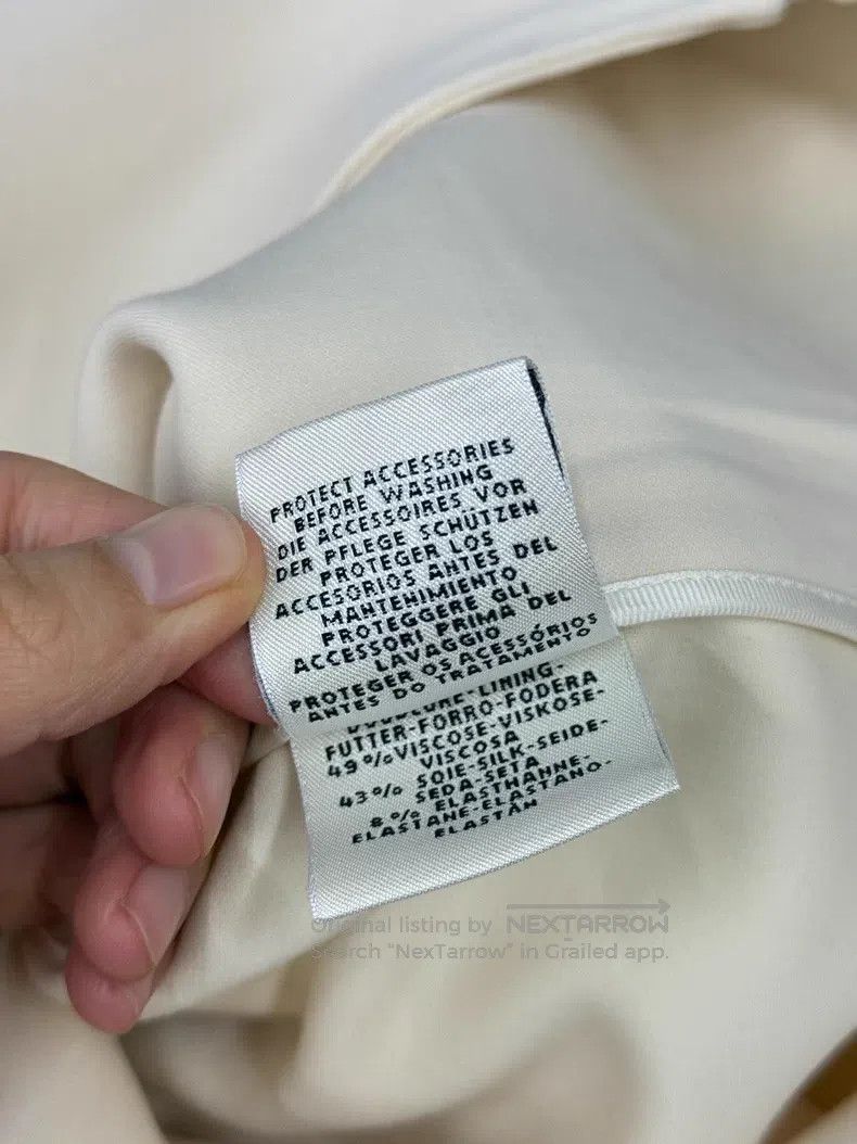 Hermes Hermes White Zip-Up Jacket Size XS / US 0-2 / IT 36-38 - 6 Thumbnail