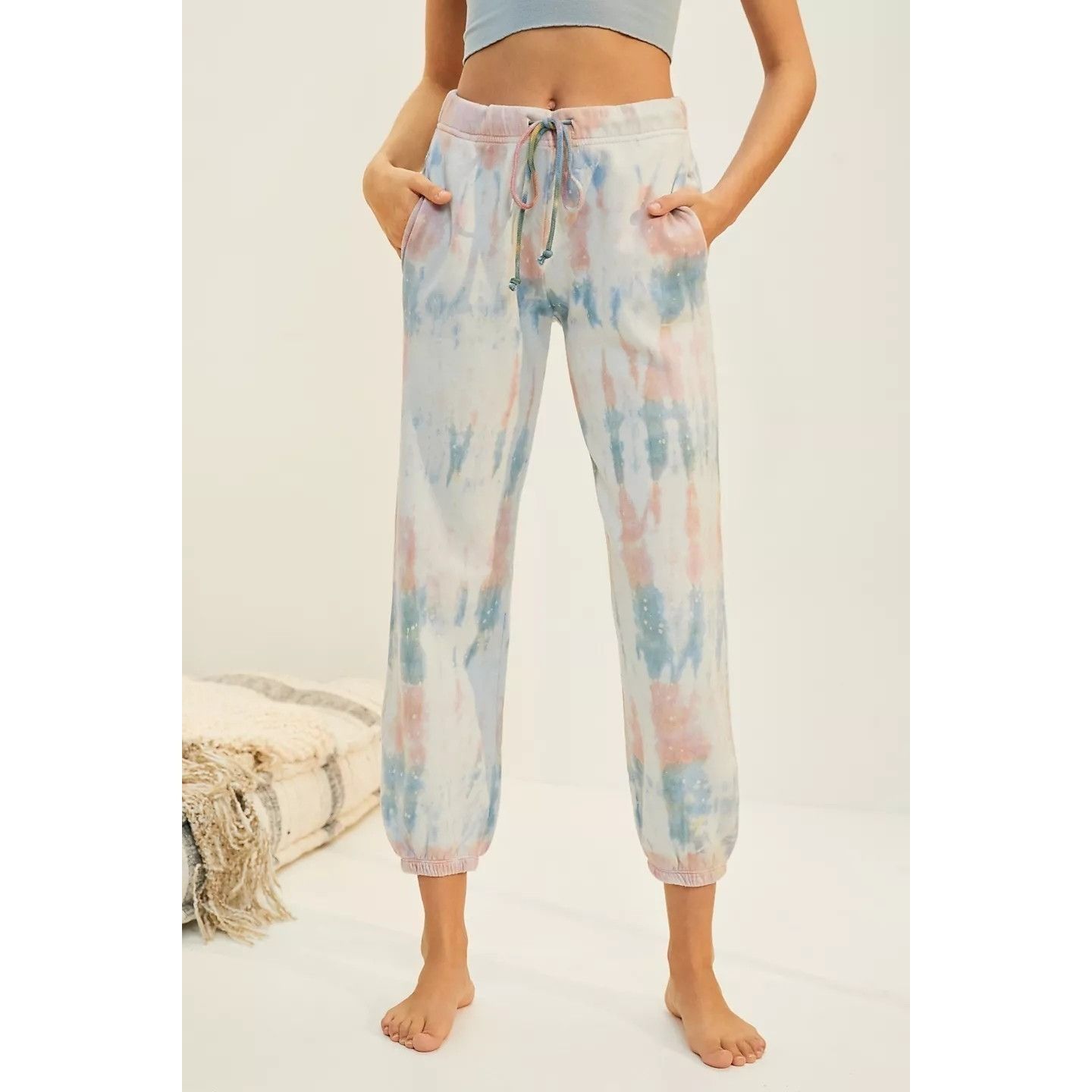 Velvet Velvet By Graham & Spencer Hallie Tie-Dye Joggers Size 27" / US 4 / IT 40 - 2 Thumbnail