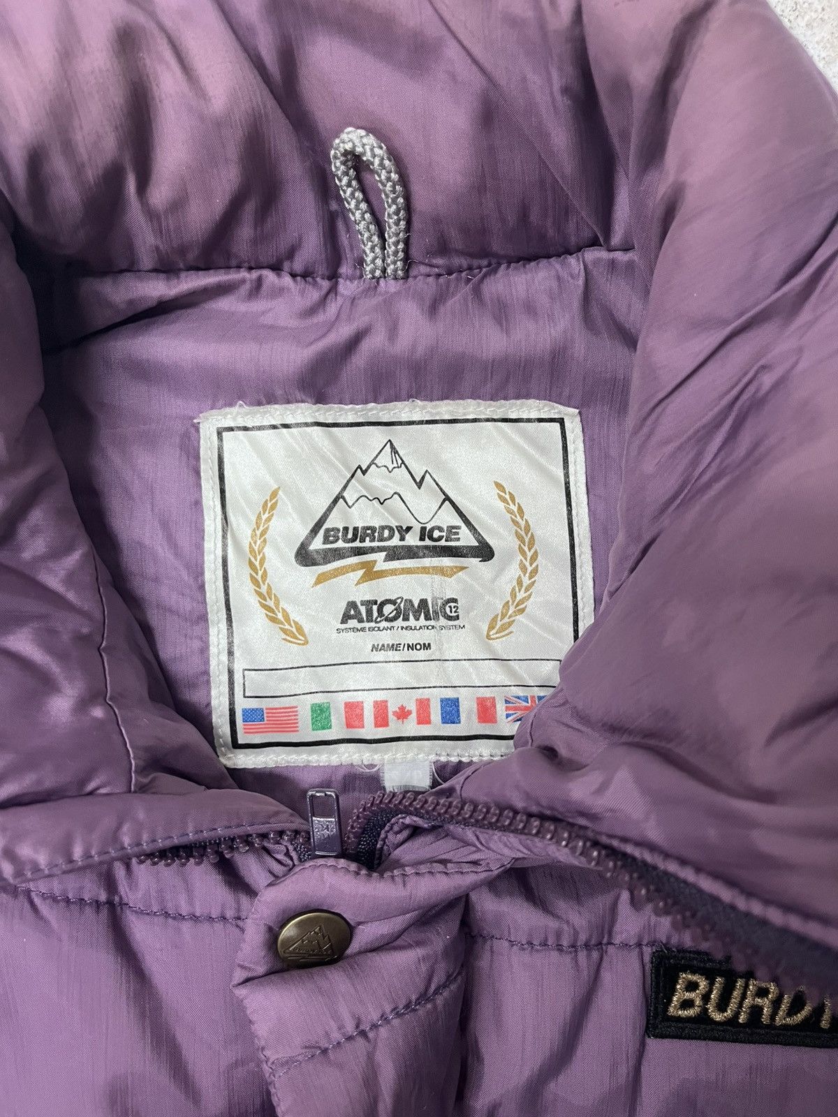 Vintage Vintage purple burdy ice puffer vest Size US M / EU 48-50 / 2 - 3 Thumbnail