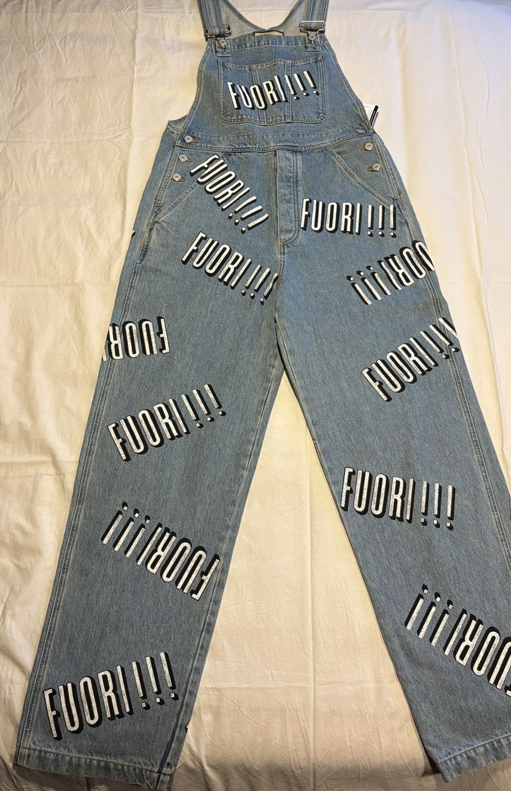 Gucci Gucci Fuori!!! Denim overalls. Size US 32 / EU 48 - 3 Thumbnail