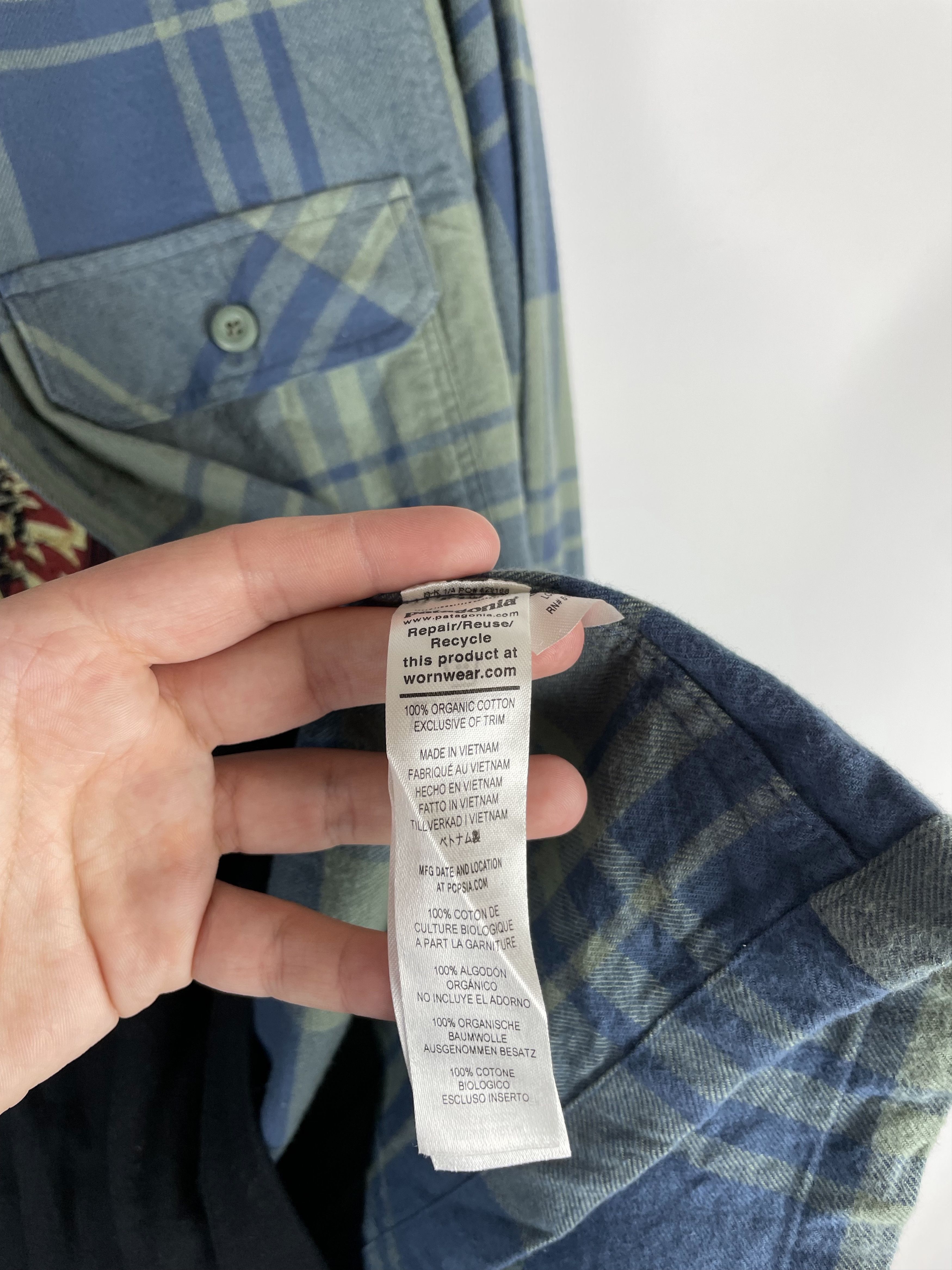 Flannel Flannel Travis Style Patagonia Mens Shirt Size US S / EU 44-46 / 1 - 7 Thumbnail