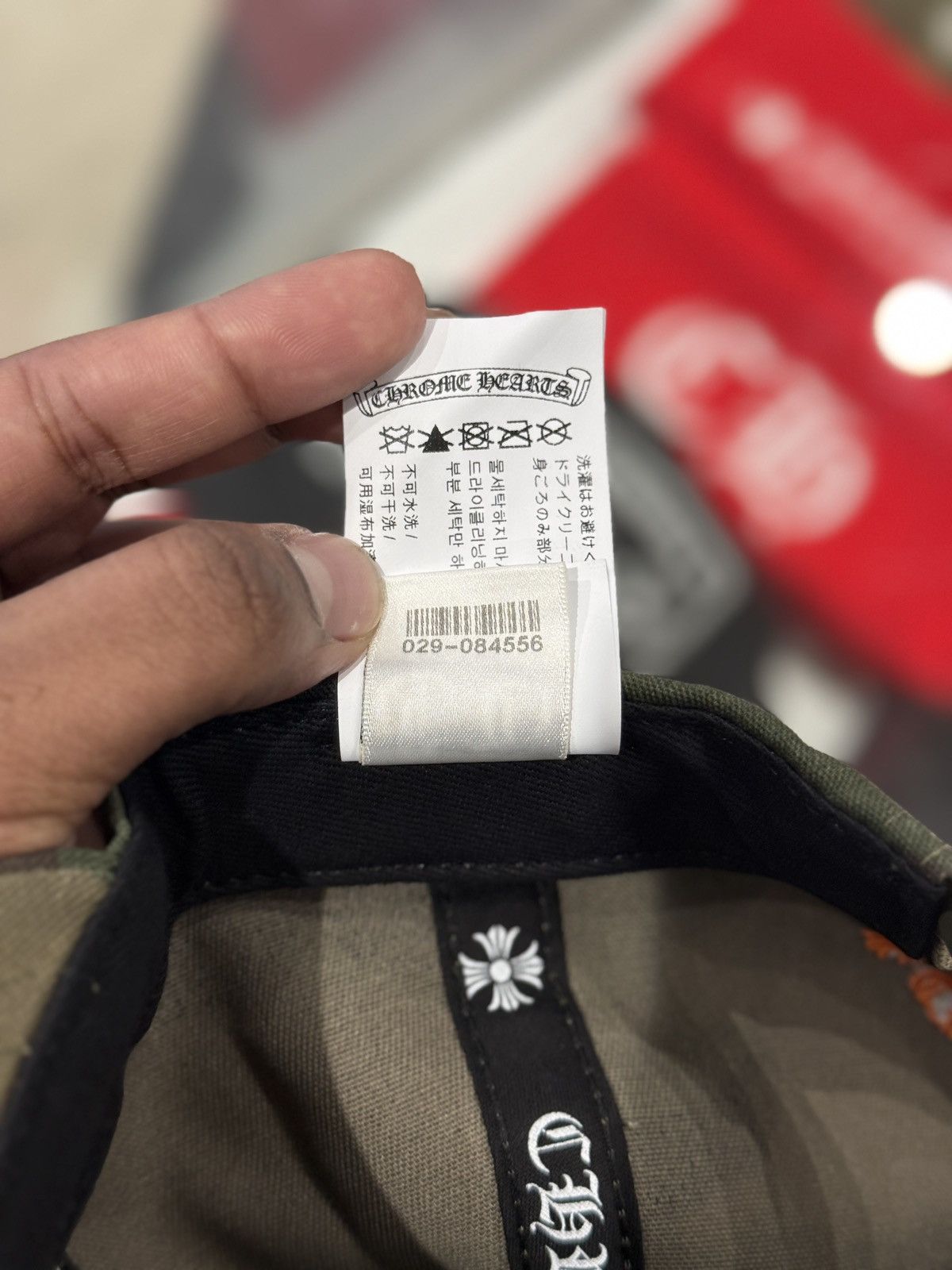 Chrome Hearts Chrome Hearts CH Baseball Hat Camo Size ONE SIZE - 12 Thumbnail