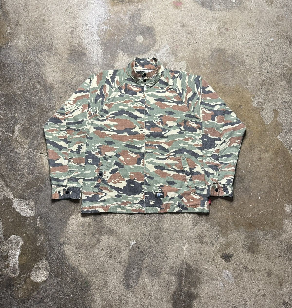 Stussy Camo Jacket | Grailed