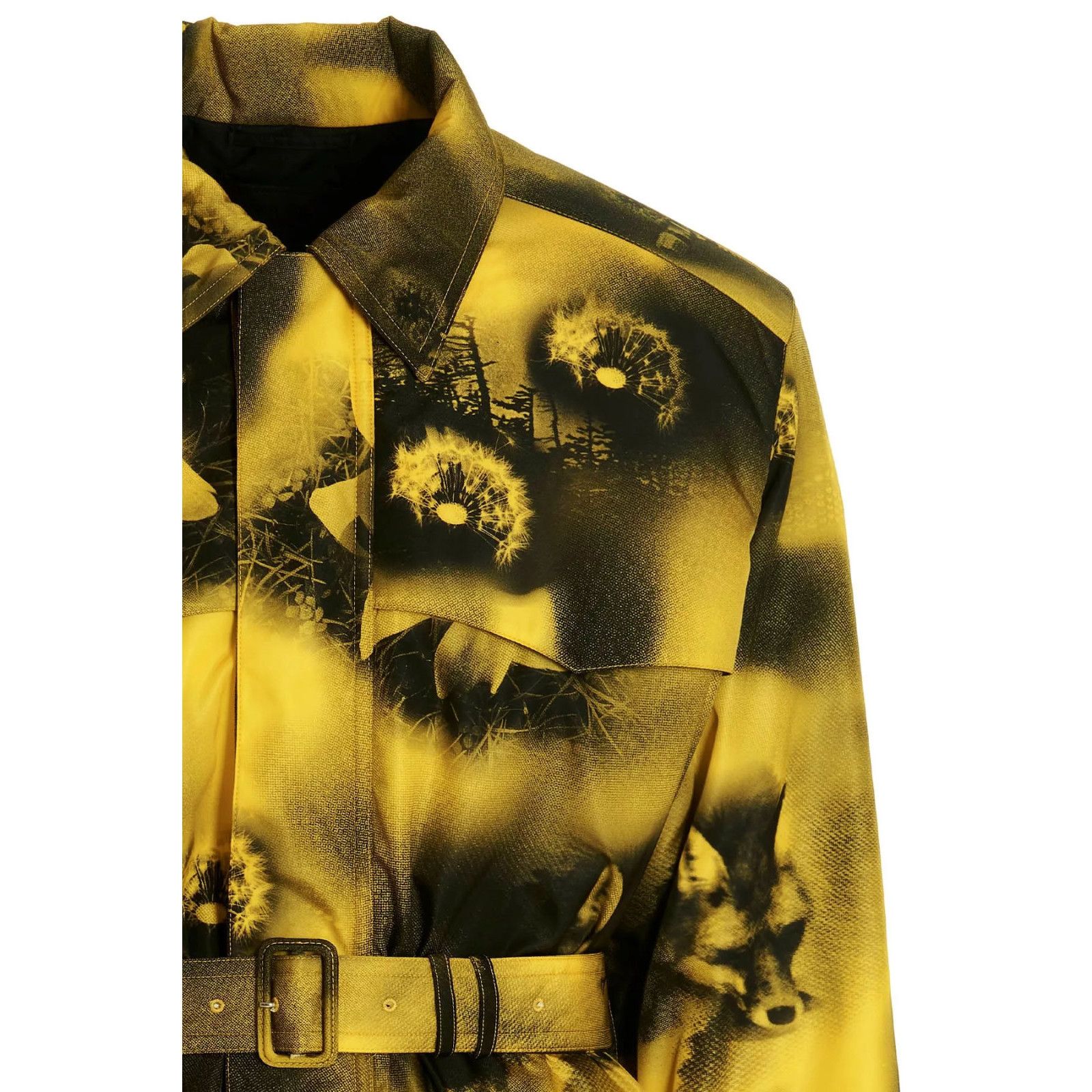 Prada PRADA Re-Nylon Yellow Oversized Parka Jacket New & Authentic Size US XS / EU 42 / 0 - 3 Thumbnail