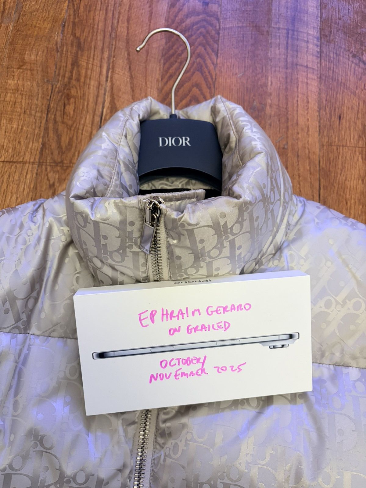 Dior Dior Oblique Puffer Jacket 48 M Size US M / EU 48-50 / 2 - 15 Thumbnail