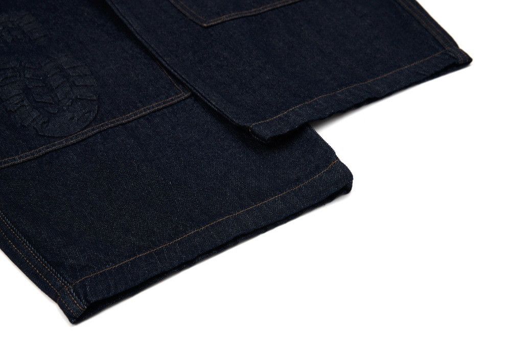 Jean Men's high street workwear wide-leg loose scimitar jeans Size US 32 / EU 48 - 6 Thumbnail