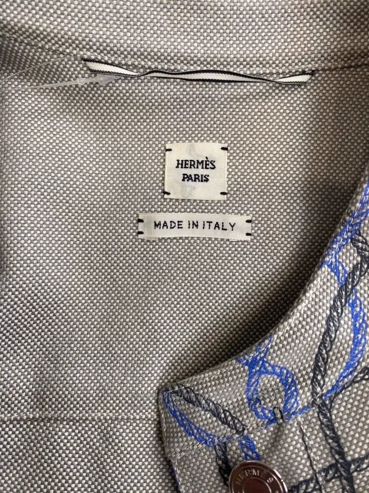 Hermes Hermes Sleeveless Denim Print Dress Size XS / US 0-2 / IT 36-38 - 3 Thumbnail