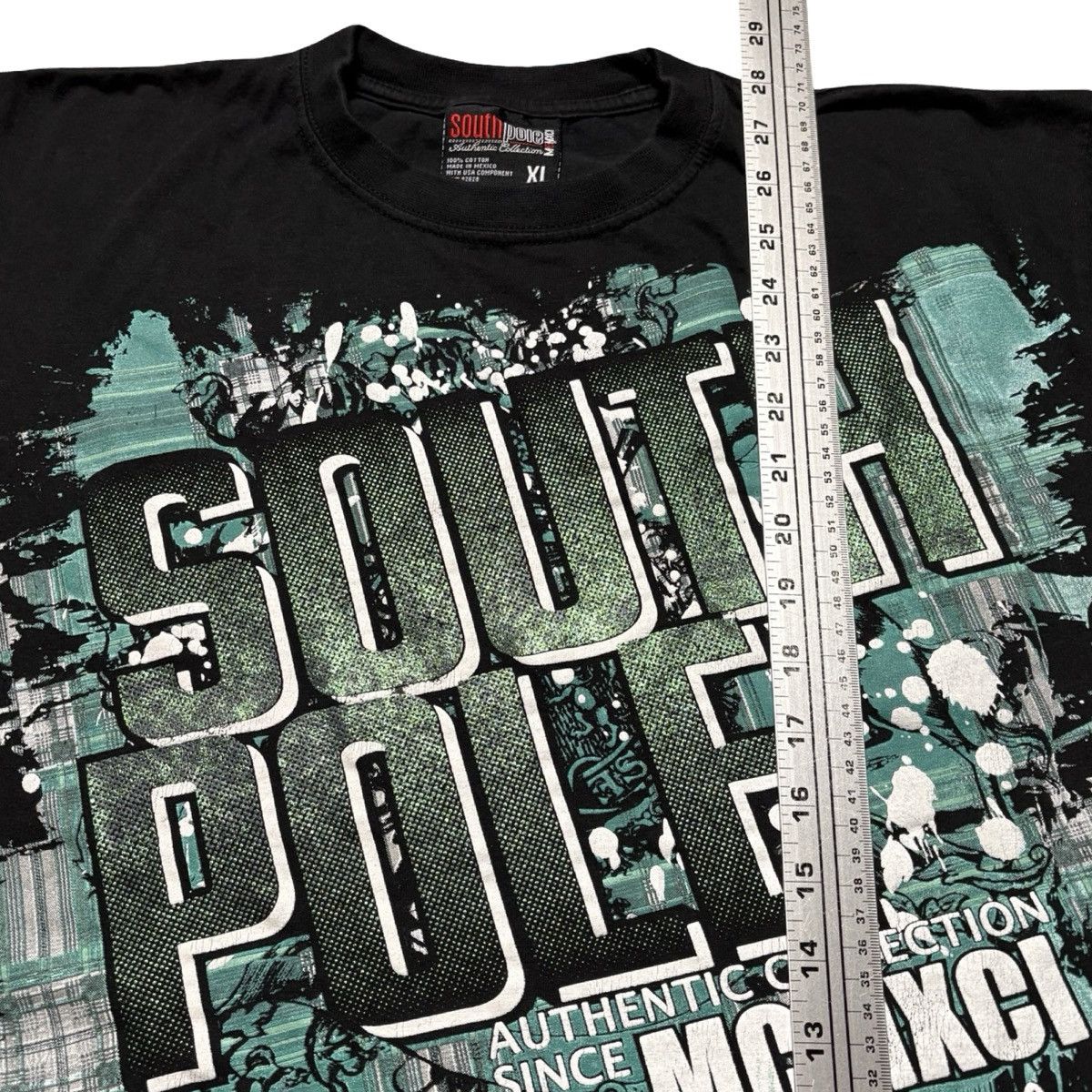 Southpole Vintage Y2K Southpole Faded Black Graphic T Shirt XL Skater Size US XL / EU 56 / 4 - 5 Thumbnail